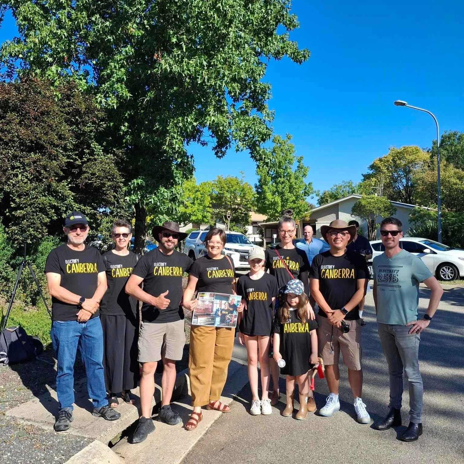 Get to know our groups... Electrify Canberra!

Electrify Canberra's vision, inspired by Rewiring Australia, is to rapidly electrify all Canberra households by bringing communities together. The group formed 3 years ago and have built and engaged and 