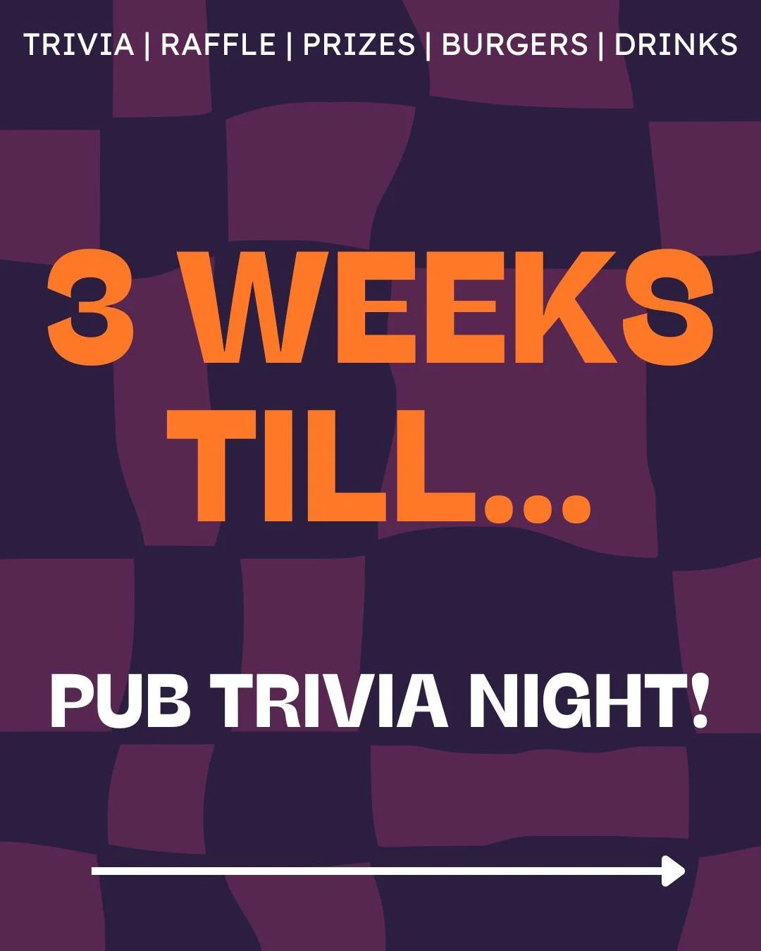 3 weeks till Trivia night!
Limited spots left so get your tickets now

✨ Test your knowledge
🎟 Win local goodies, artworks + vouchers
🍻 Enjoy dinner &amp; drinks
💚 Support sustainability in the ACT

Grab a ticket through the link in our bio
