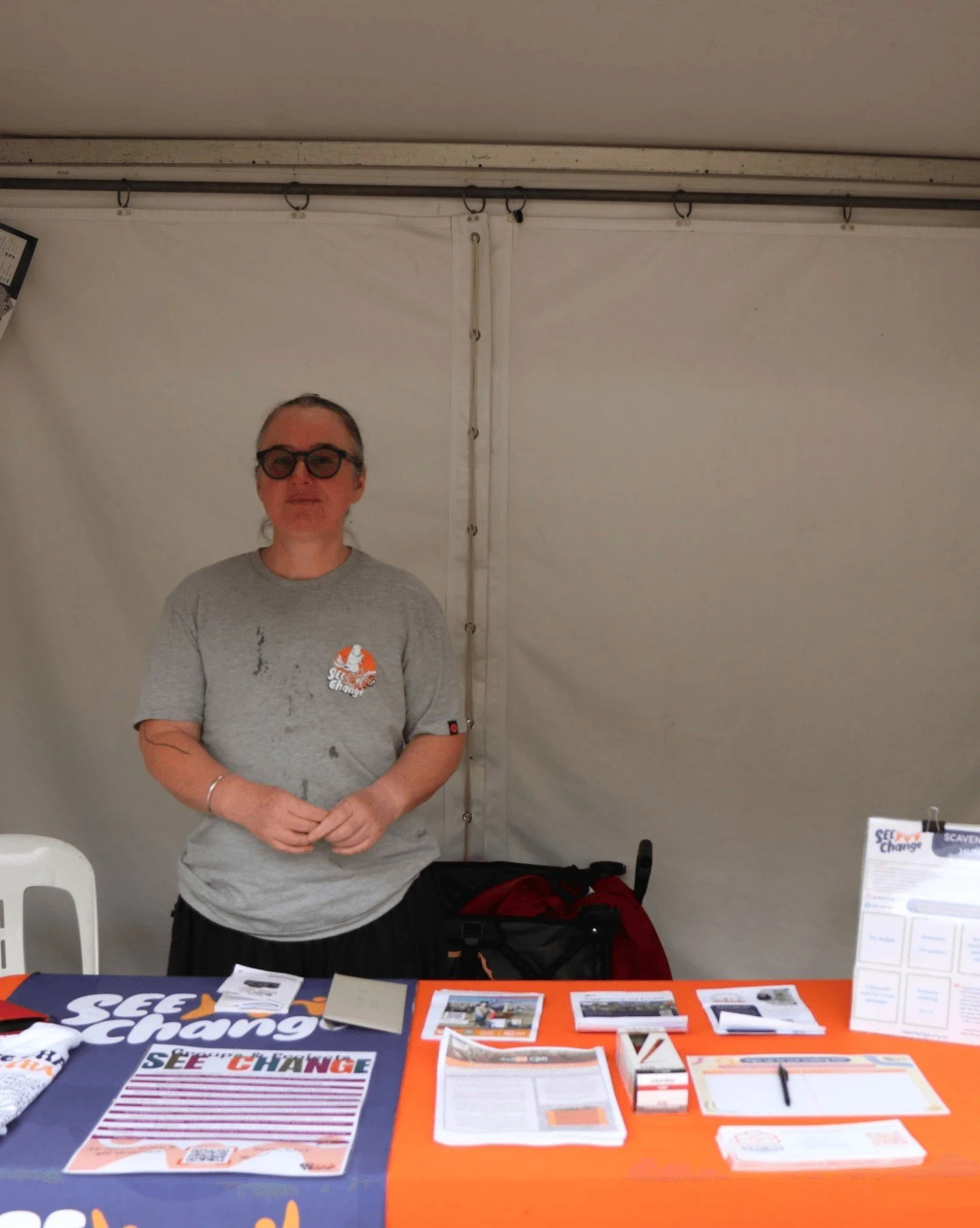 The sky was grey and the ground soggy when we popped up at the 2026 Multicultural Festival a few weekends ago, but we had enough cover to have some good conversations with members of the community 😊 and a lot of fun making up our (online) scavenger 