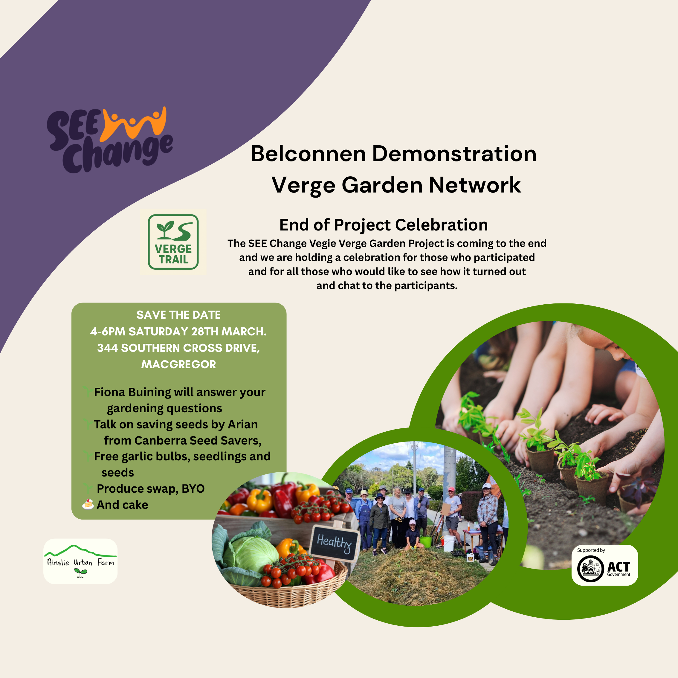 Verge Garden Network, End of Project Celebration