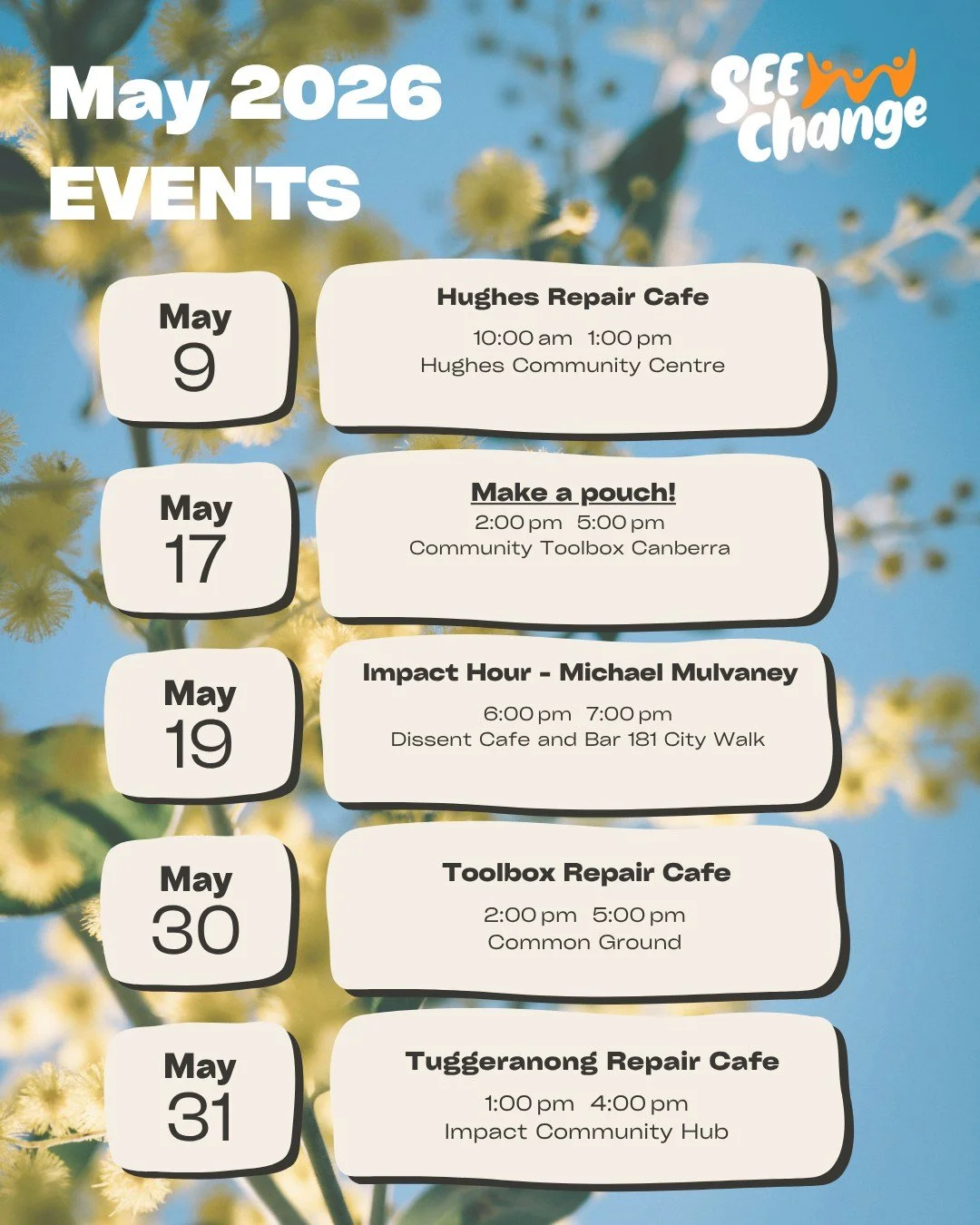 What's Coming Up