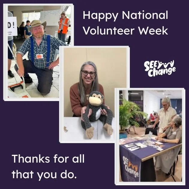 It's National Volunteer Week. SEE Change recognises our 200 volunteers working to make Canberra more sustainable. Thank you for all that you do.
