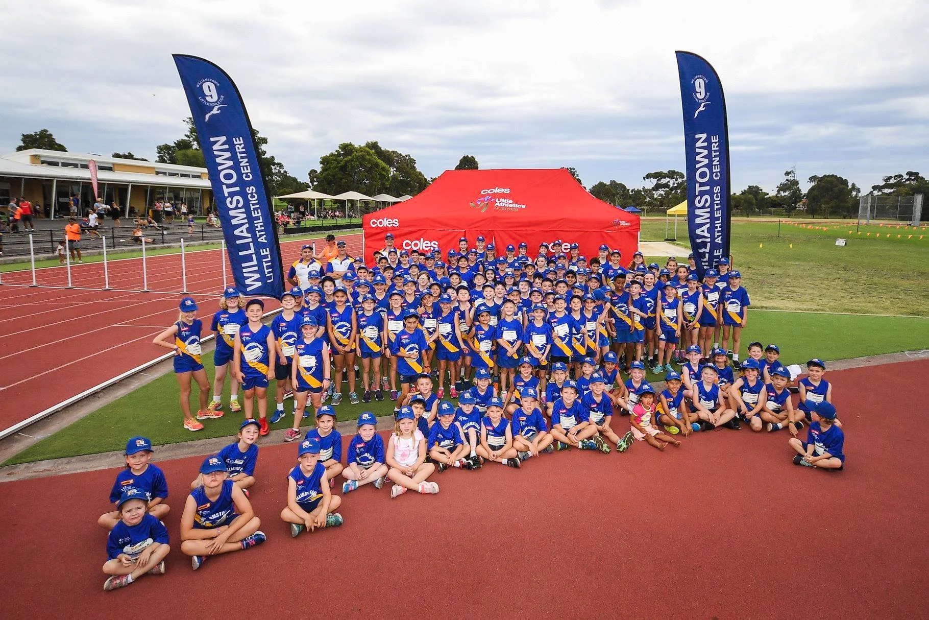 Kiddies Eye Care sponsoring Williamstown’s Little Athletics Personal Best Program