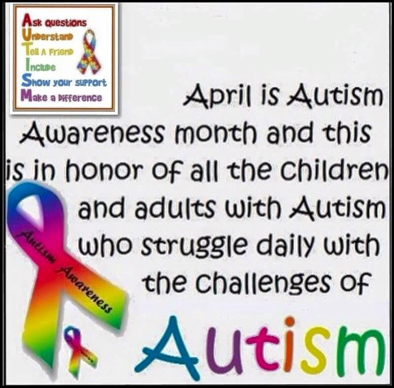Autism Awareness Month- The Misunderstood Child