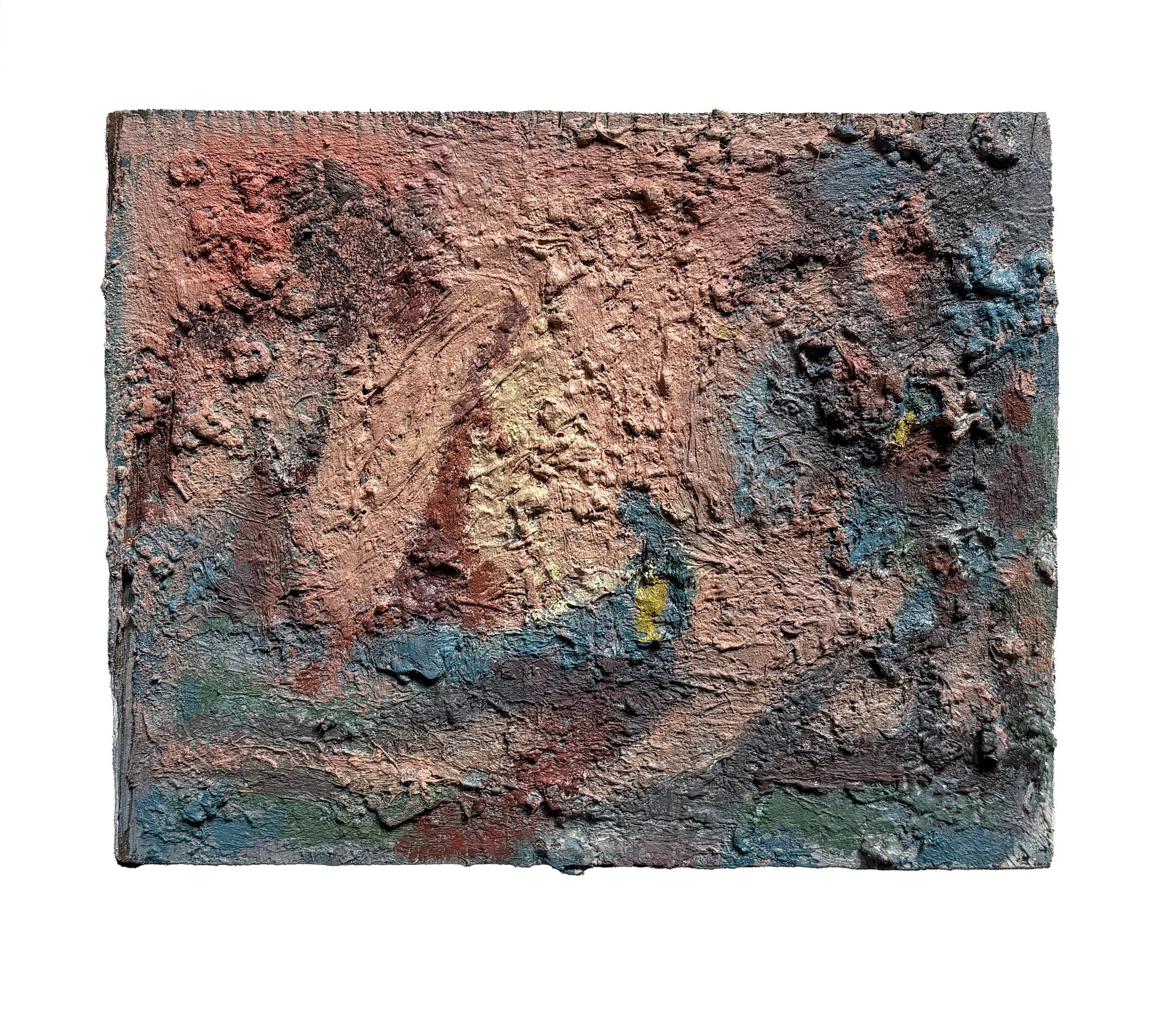 Sunset Bog, 8" x 6.5" oil on plywood, 2026