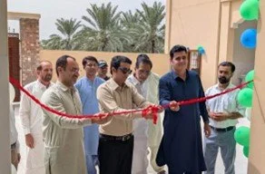  Izzat Machi, Khairpur - A new school building 