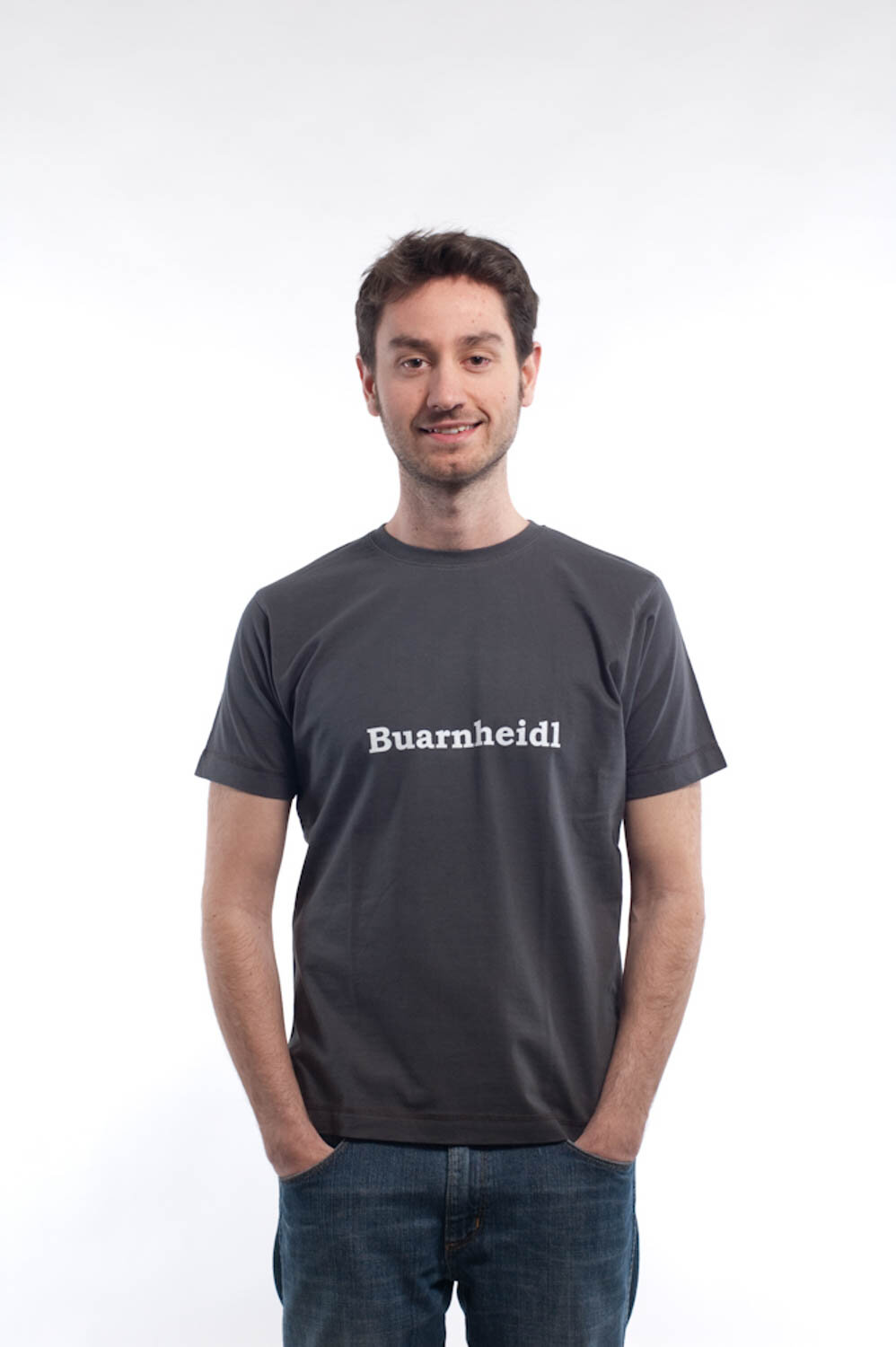 T-Shirt Herren, Buarnheidl, siebdruck