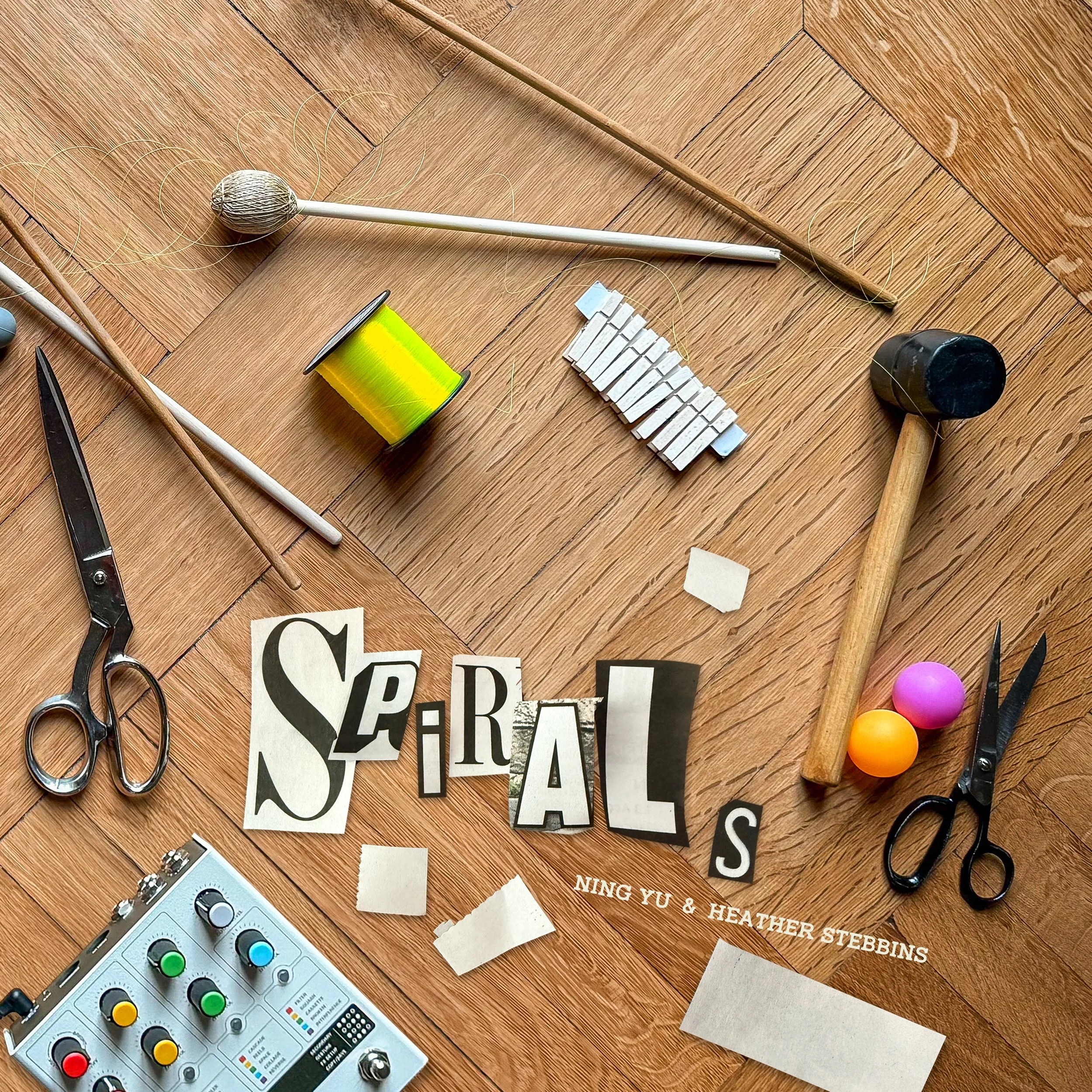 Music Album Spirals by Ning Yu and Heather Stebbins