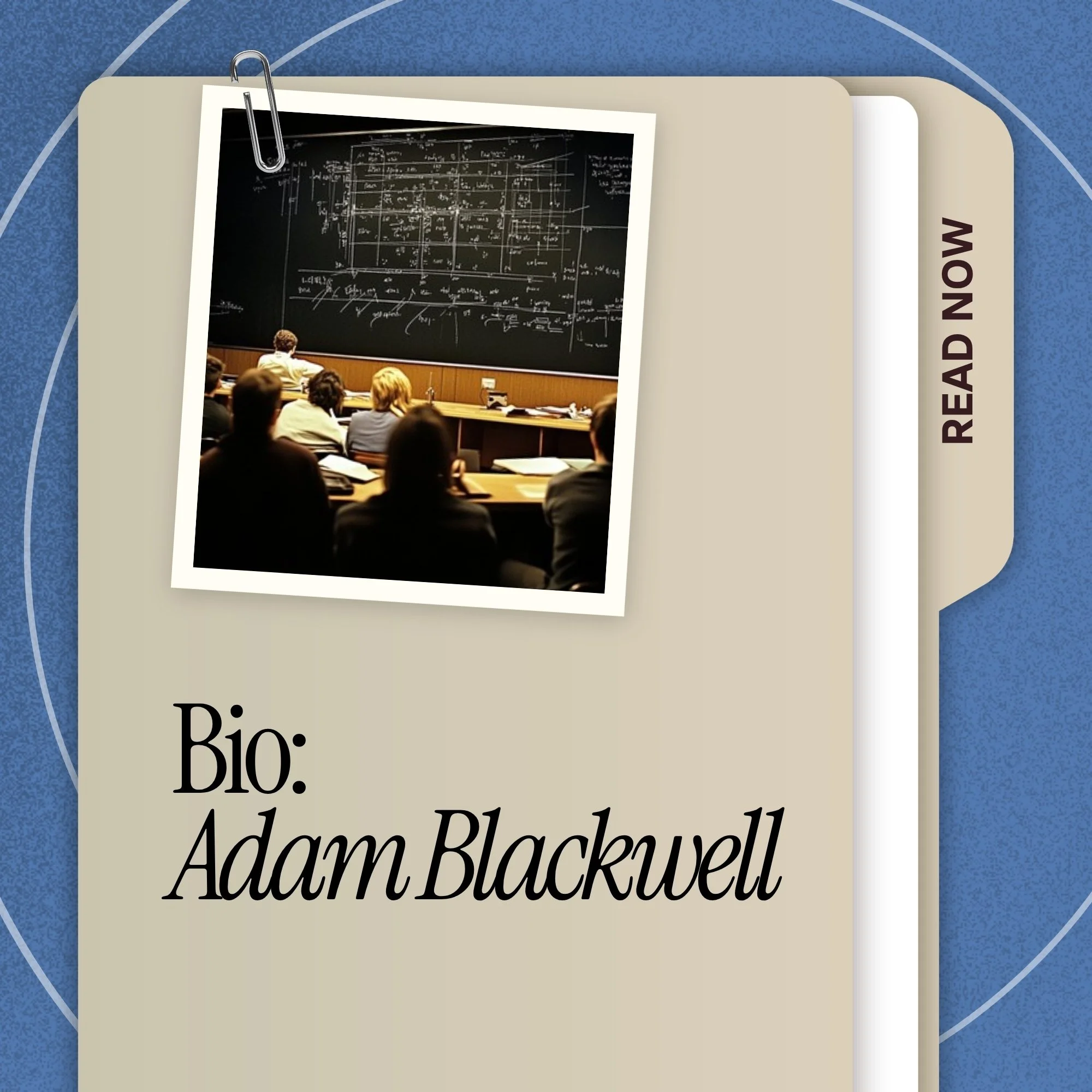 Bio: Adam Blackwell