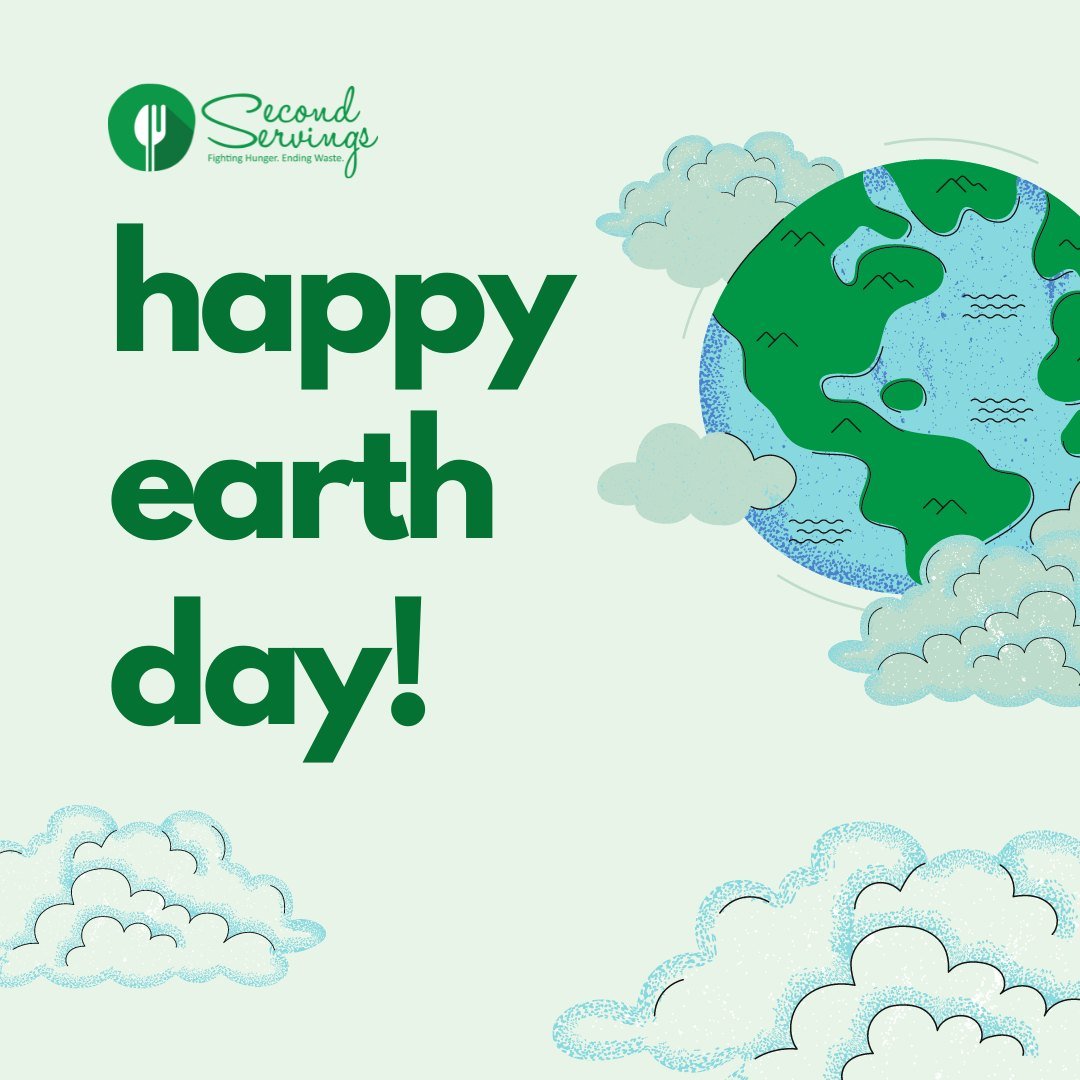 Happy Earth Day! 🌍 Today and every day, Second Servings is committed to reducing food waste and nourishing our community. We're proud to play our part in caring for the planet while also making a positive impact on Houston communities!💚