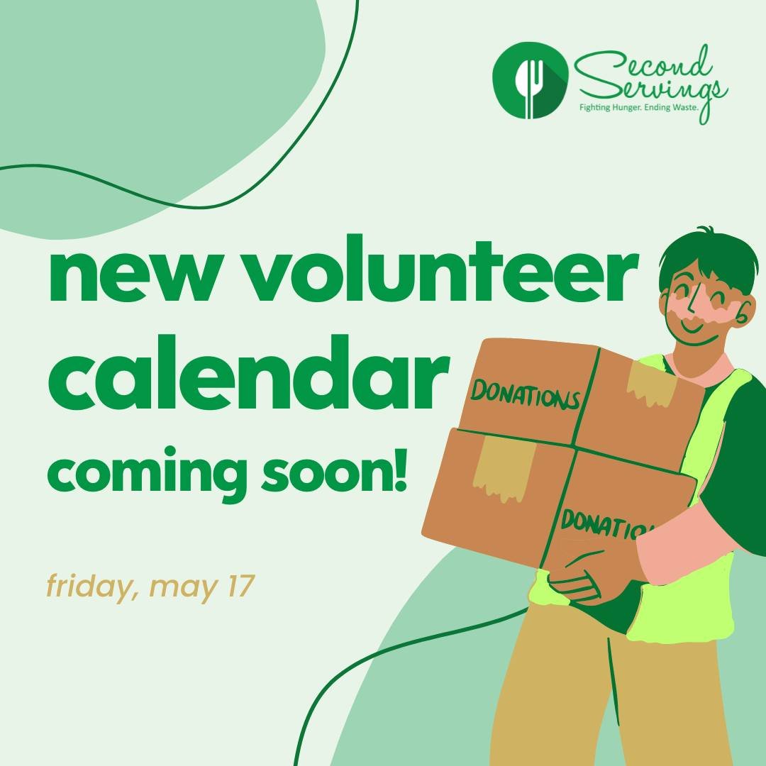 📣 New Volunteer Calendar Coming Soon! 🗓 Keep an eye on your inbox this Friday, May 17, because we&rsquo;ll release the June Volunteer Calendar at 9:30 a.m. SHARP! Link to volunteer in our bio!