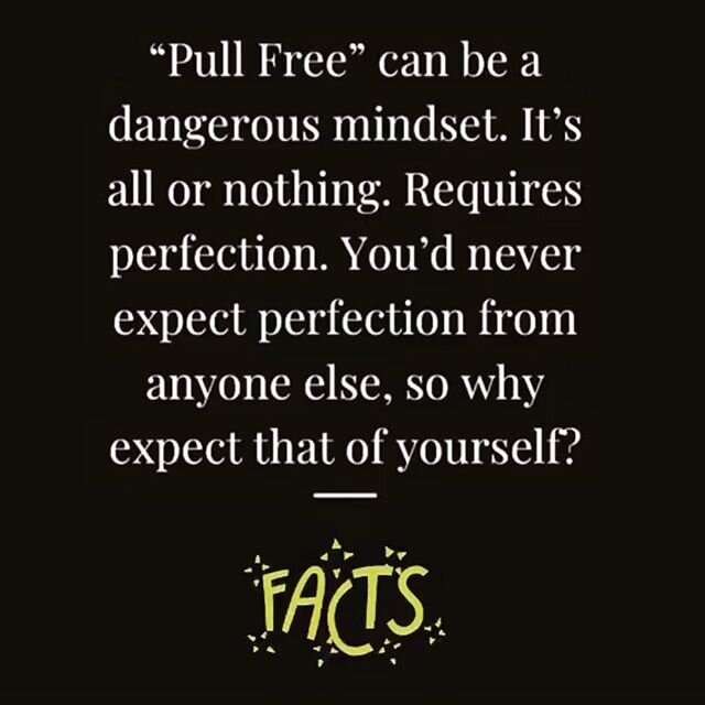 A reminder as we are in some tough times all around. Don&rsquo;t expect perfection of yourself. You are not alone. 💕💕💕
#trichotillomania #hairpullingdisorder #bfrb #pullfree #trichster #fightingtrichotillomania #ocdandanxiety