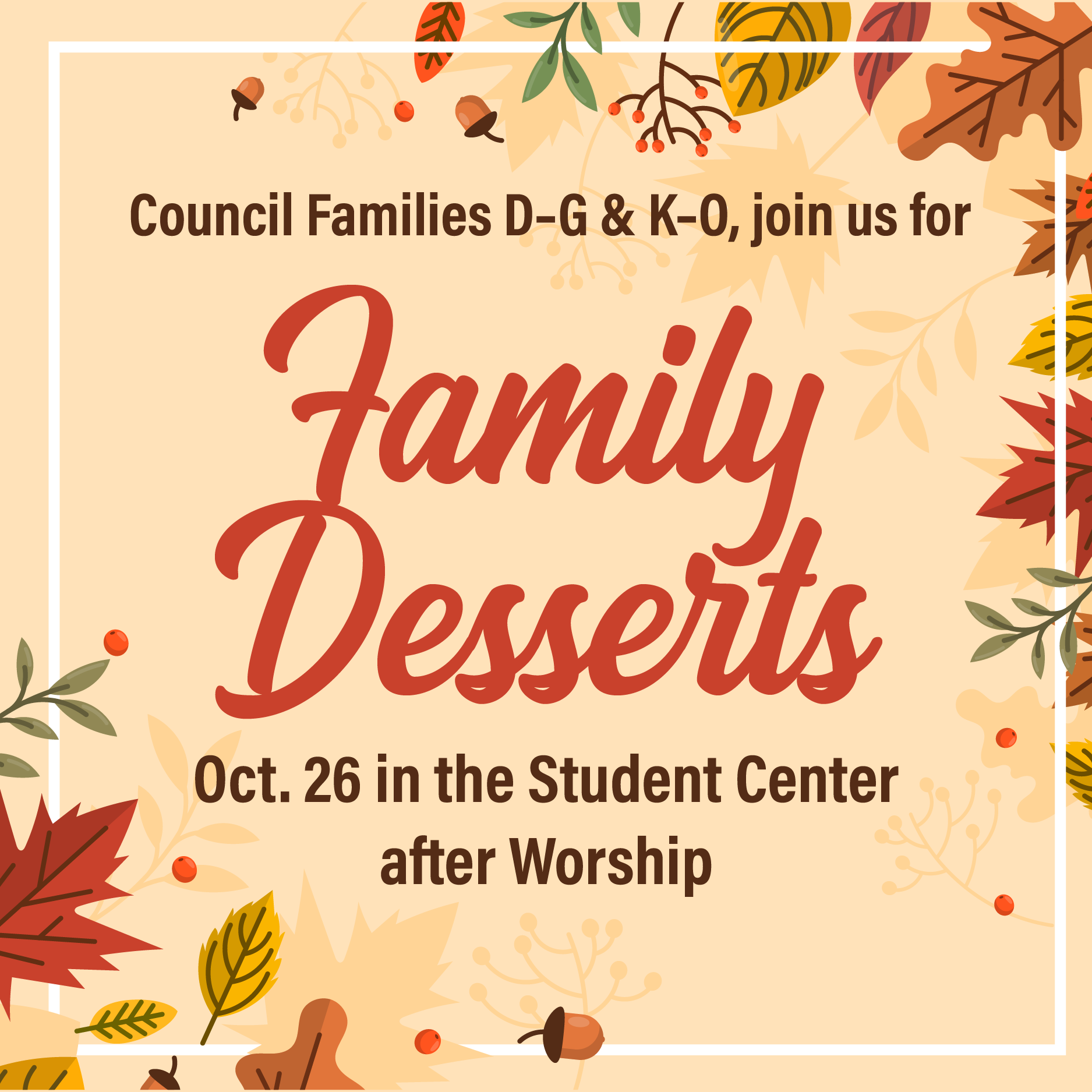 D–G &amp; K–O Family Desserts