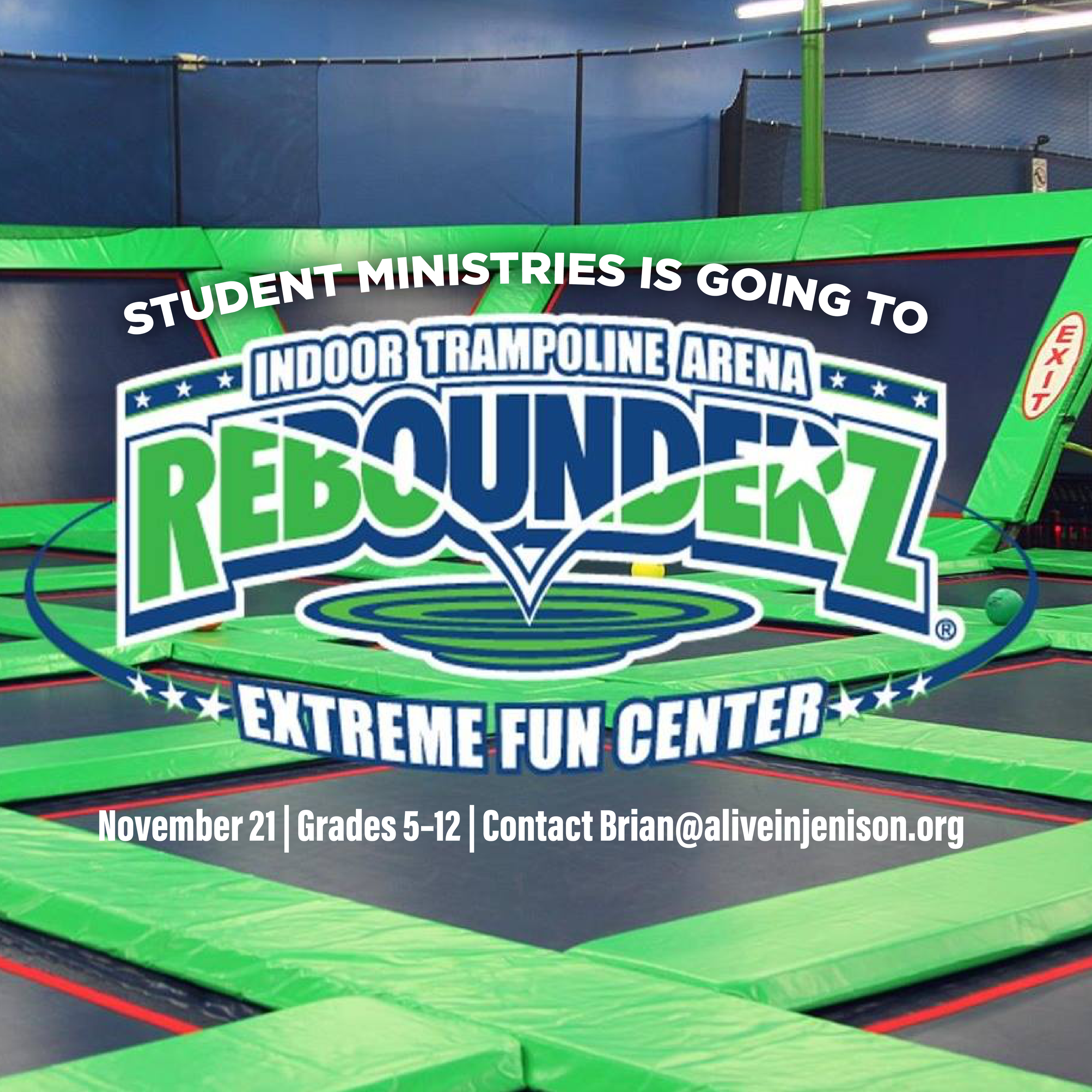 Student Ministries Rebounderz Trip