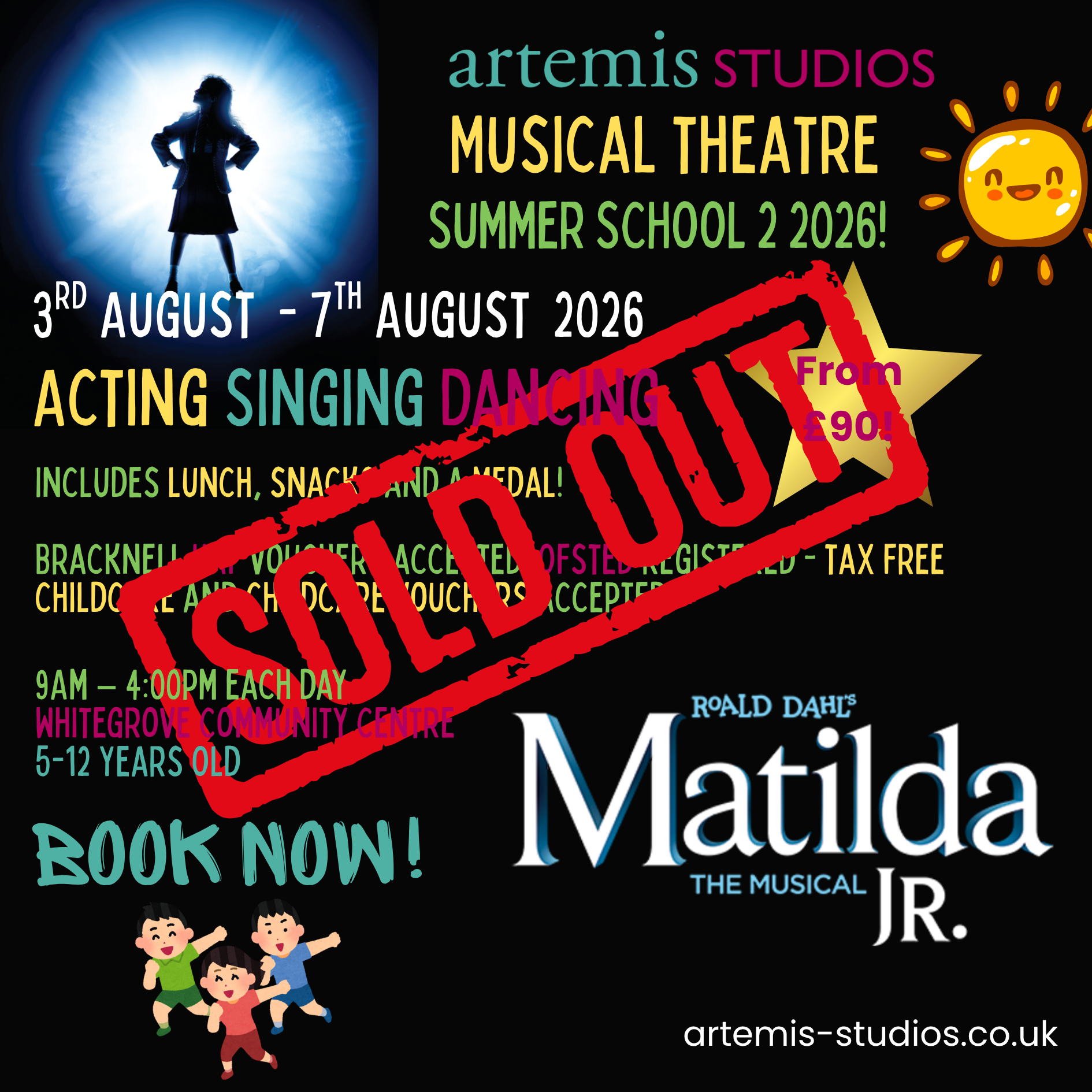 Matilda summer camp 2026 