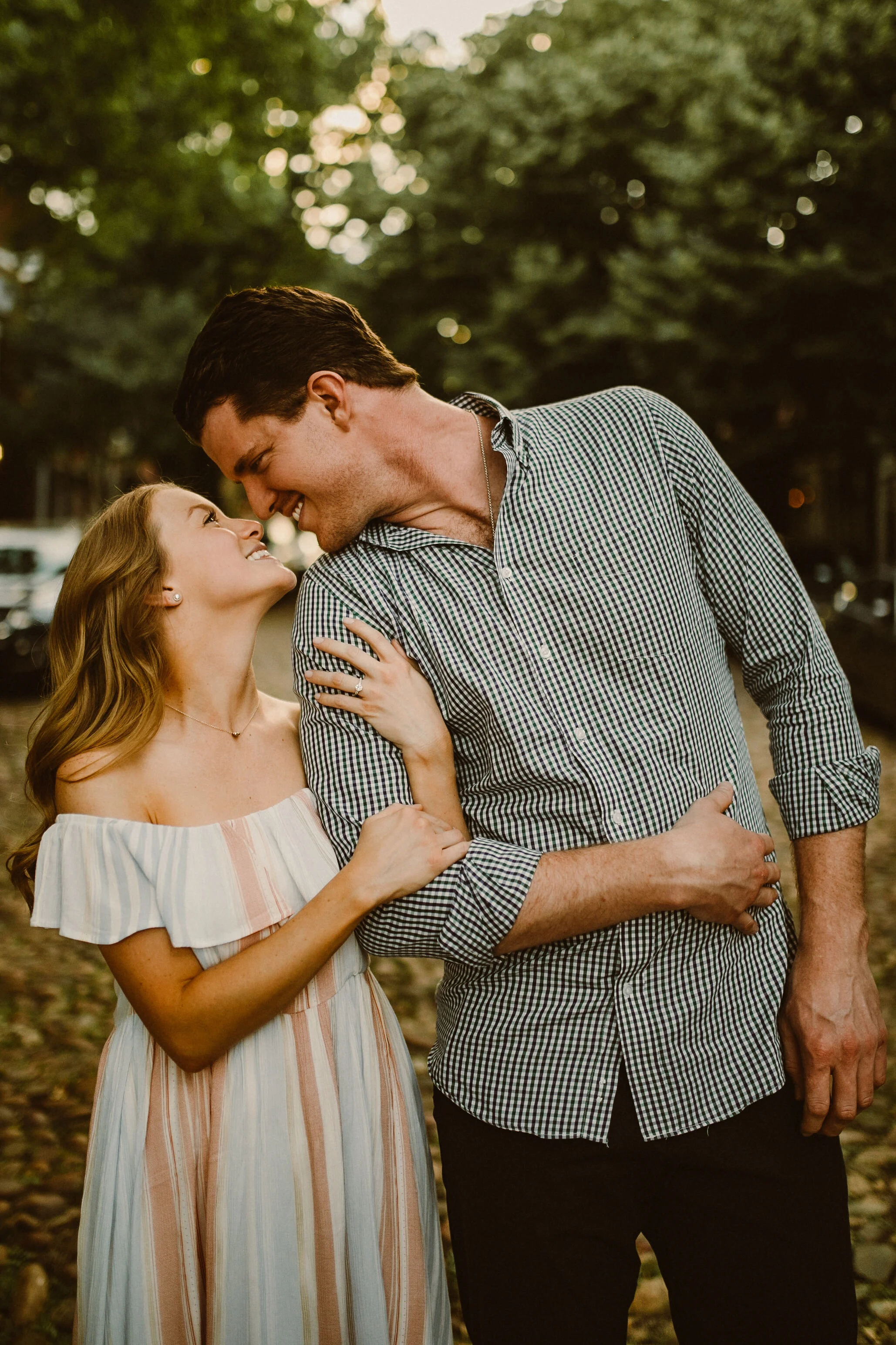 Caitlyn and Patrick's Engagement Session | Old Town Alexandria, Virginia