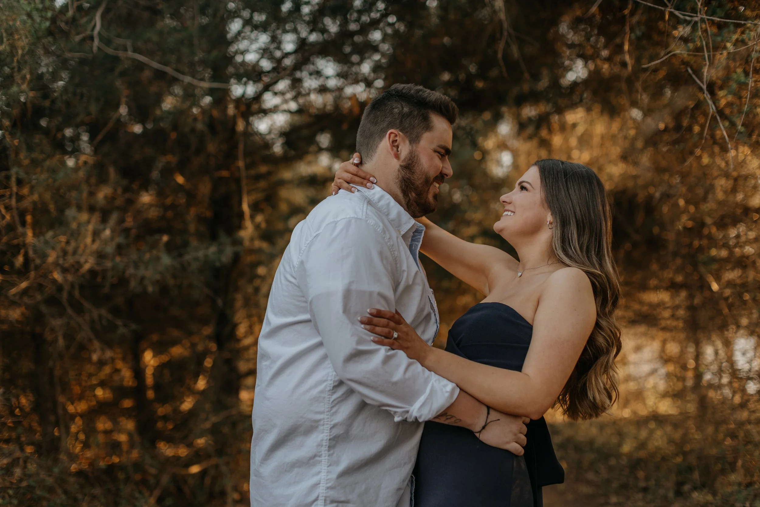 Claude Moore Park Engagement Photos in Sterling, Virginia - Jessica and Addison 