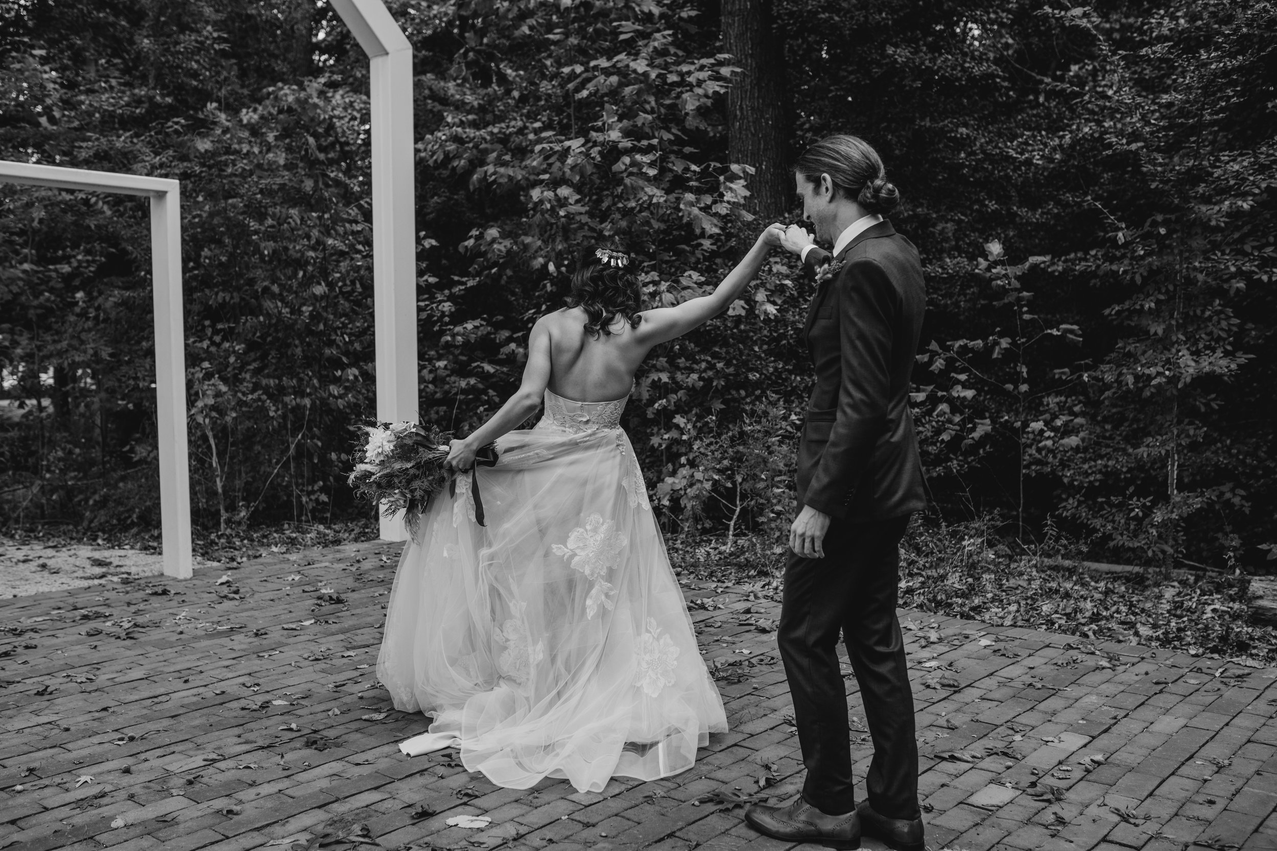 Wedding at The Historic Polegreen Church 