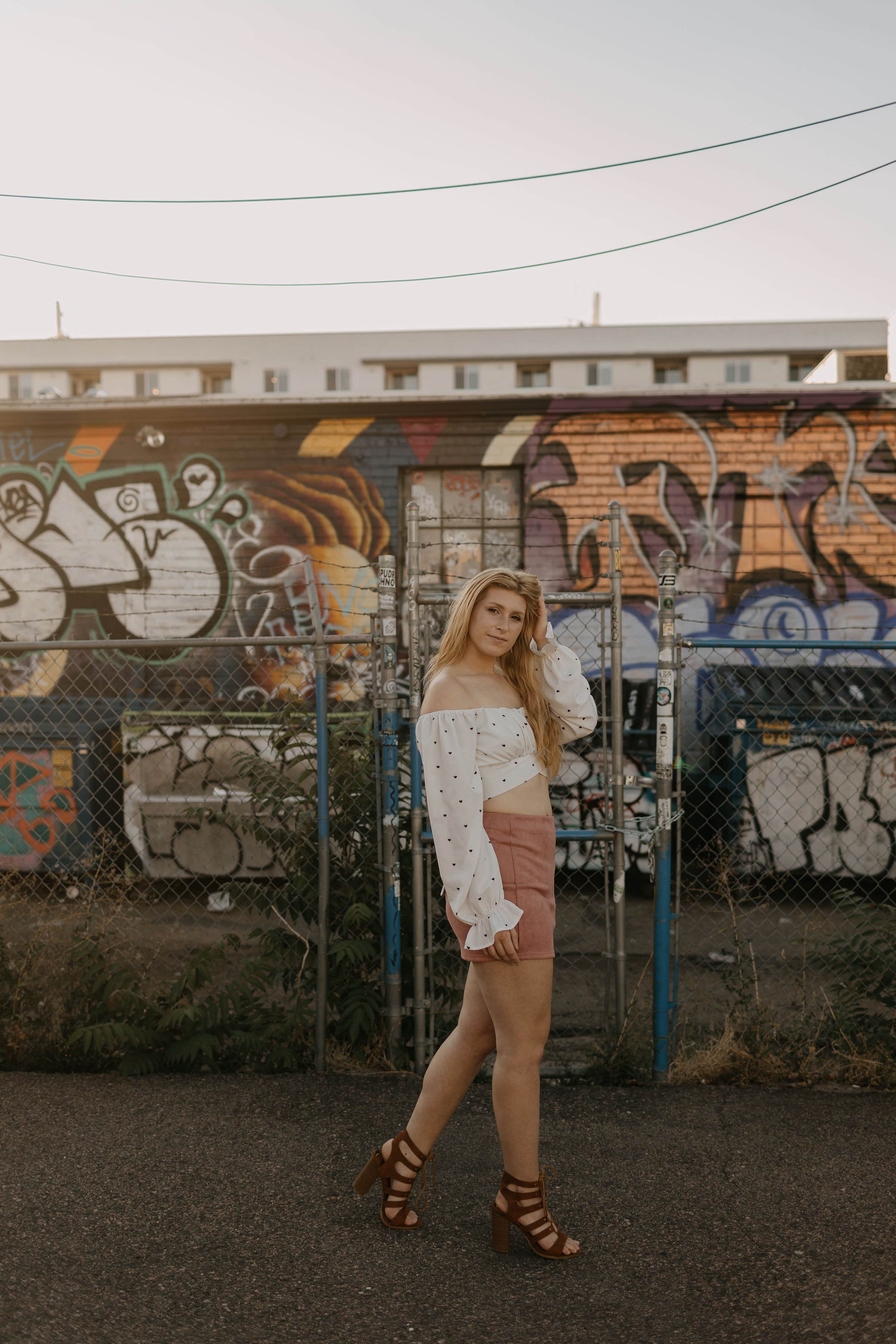 RiNo Art District Senior Portraits 