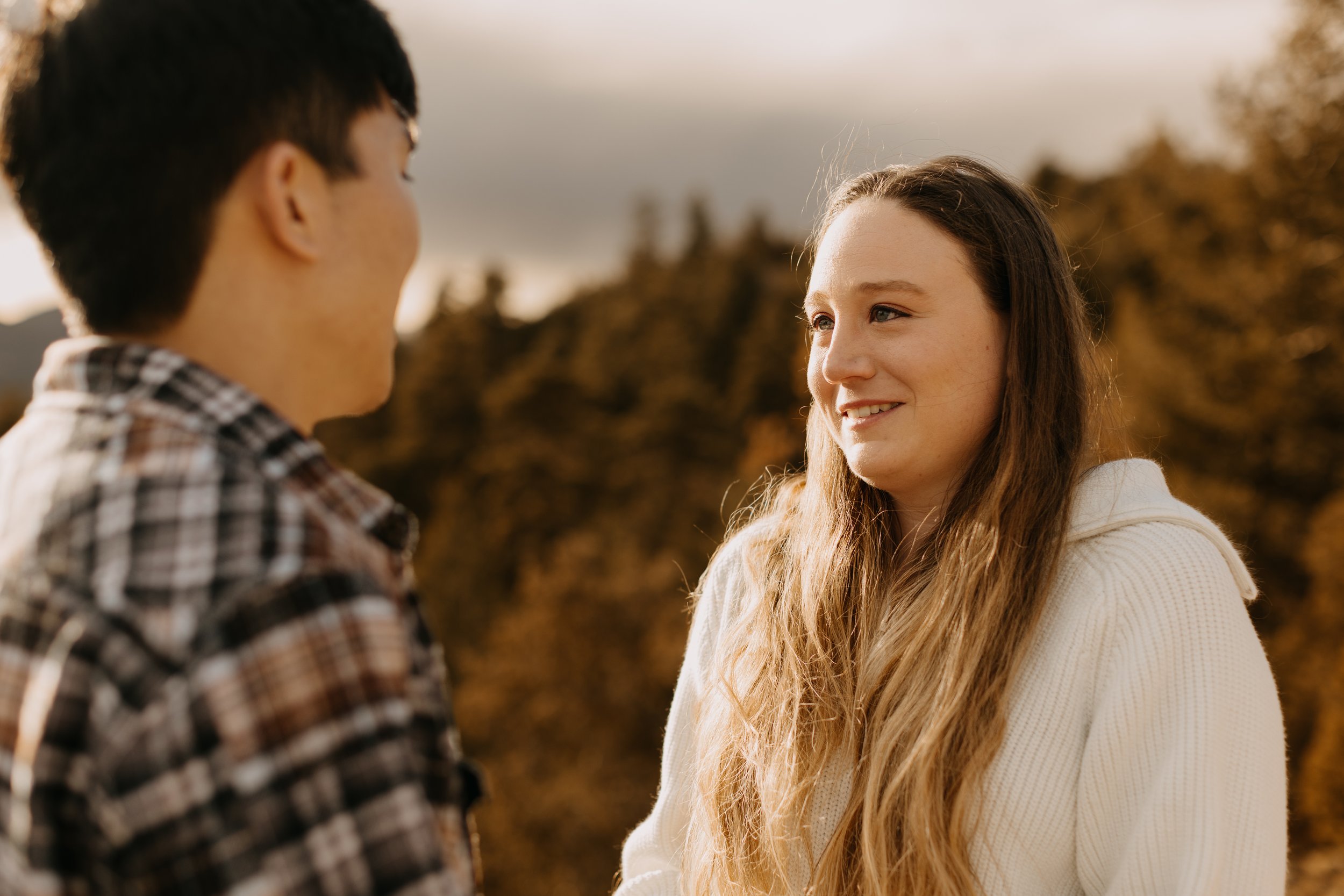 Surprise Proposal Photos Mount Falcon West Indian Hills, Colorado