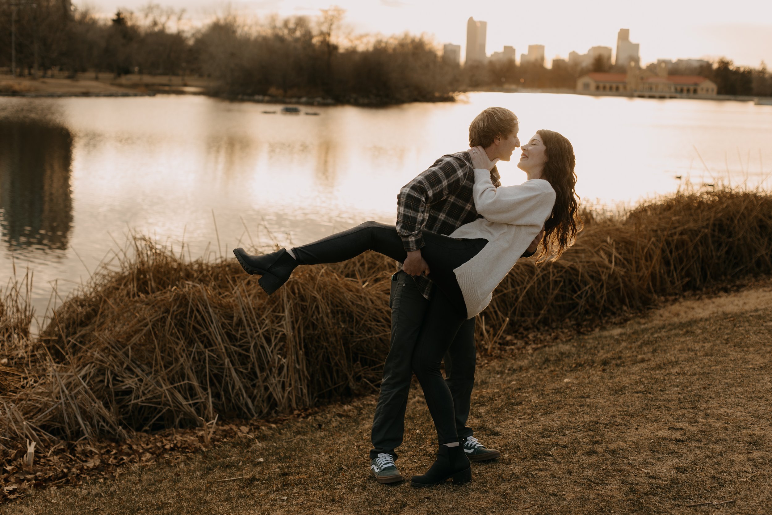 City Park Denver Colorado Surprise Proposal Photos