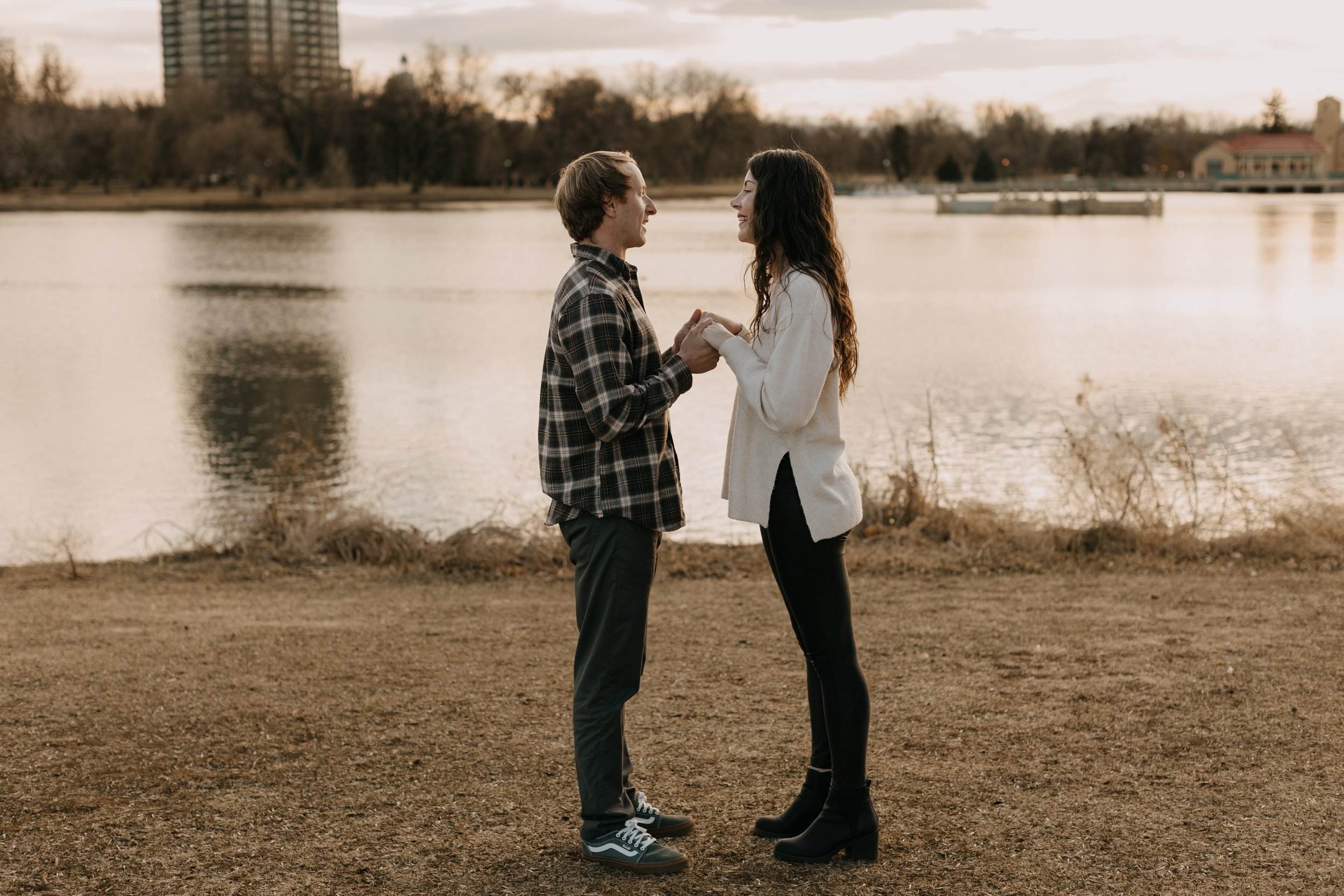 City Park Denver Colorado Surprise Proposal Photos