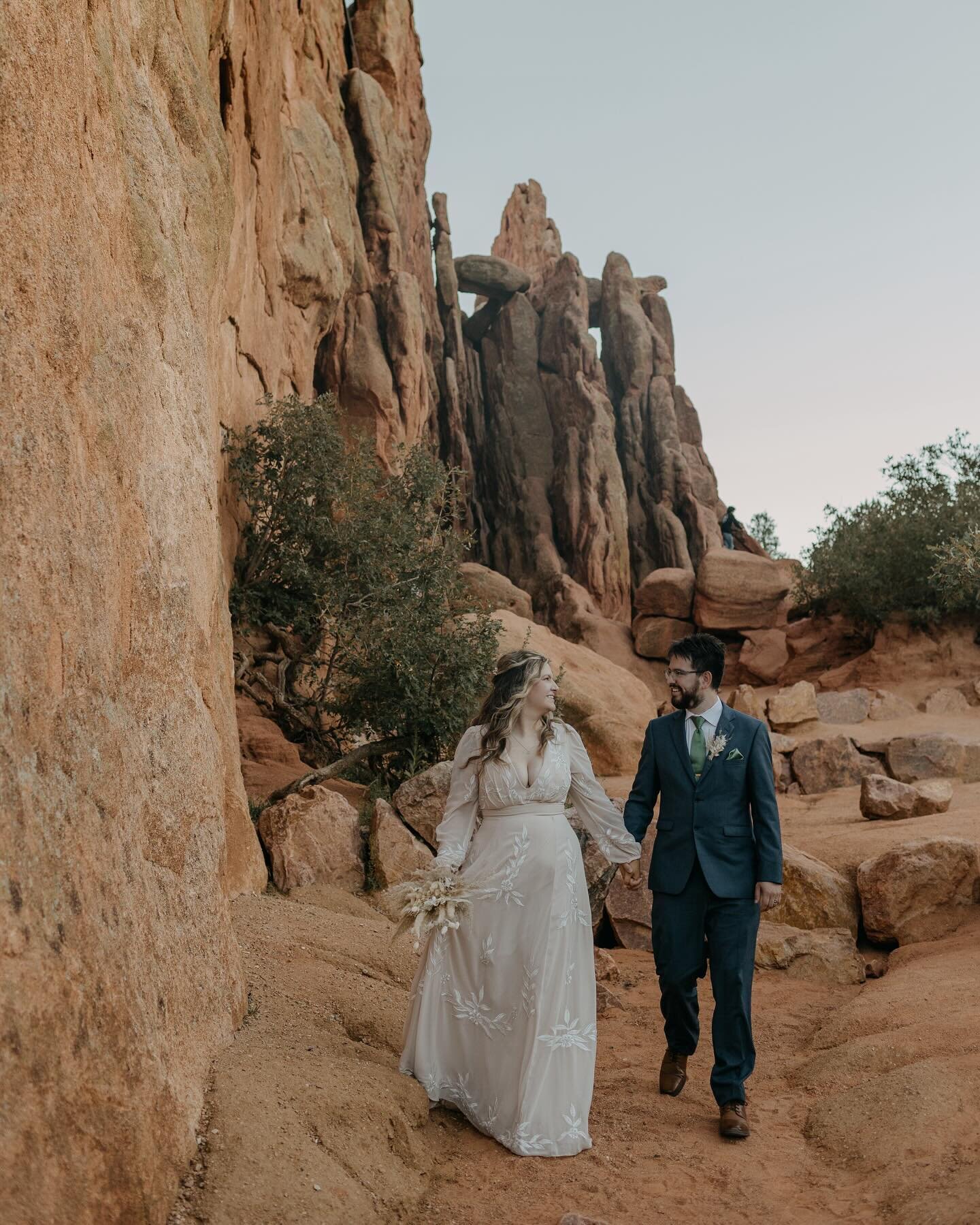My absolute favorite couples portraits from an elopement I shot at Garden of the Gods last year. I love days where I feel as inspired and excited to create as this one. I have almost lived in CO two years now and I don&rsquo;t ever think I won&rsquo;