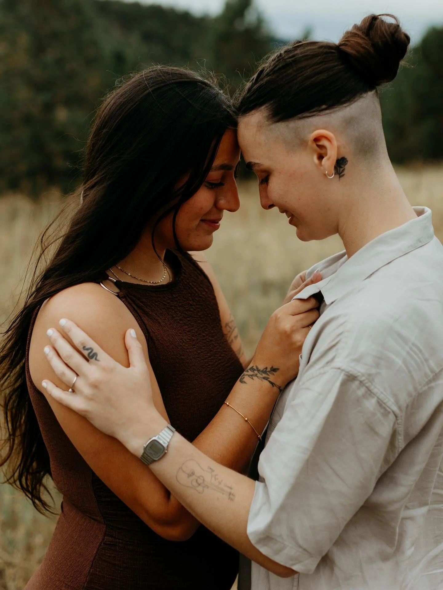 The most beautiful moody fall surprise proposal ever. Yesterday was a dream. And the rain held off till the very end! Congratulations Acacia and Isabel! 💍🖤