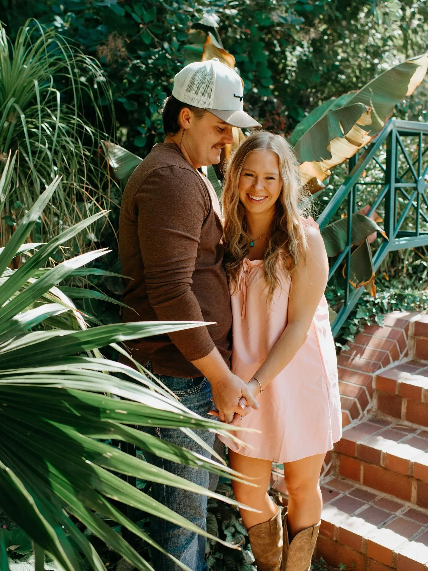 Congratulations to Drew and Alexandria on their beautiful garden surprise proposal! 💍🌸