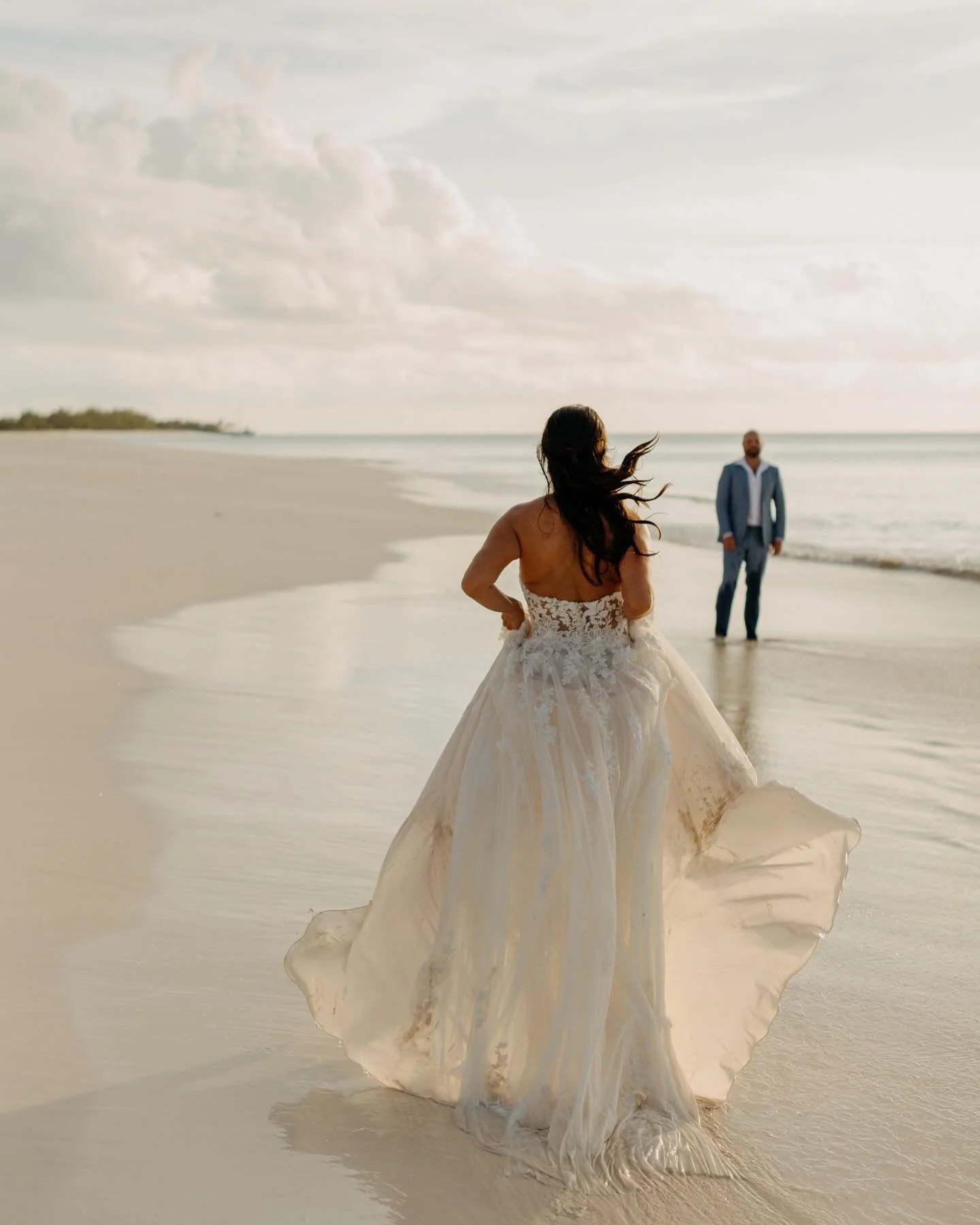 I met Ashley and Luke at a concert a little less than a year ago. We were getting to know each other when they told me they were engaged and getting married on Long Island, Bahamas this February. I chimed in that I was a wedding photographer. After t