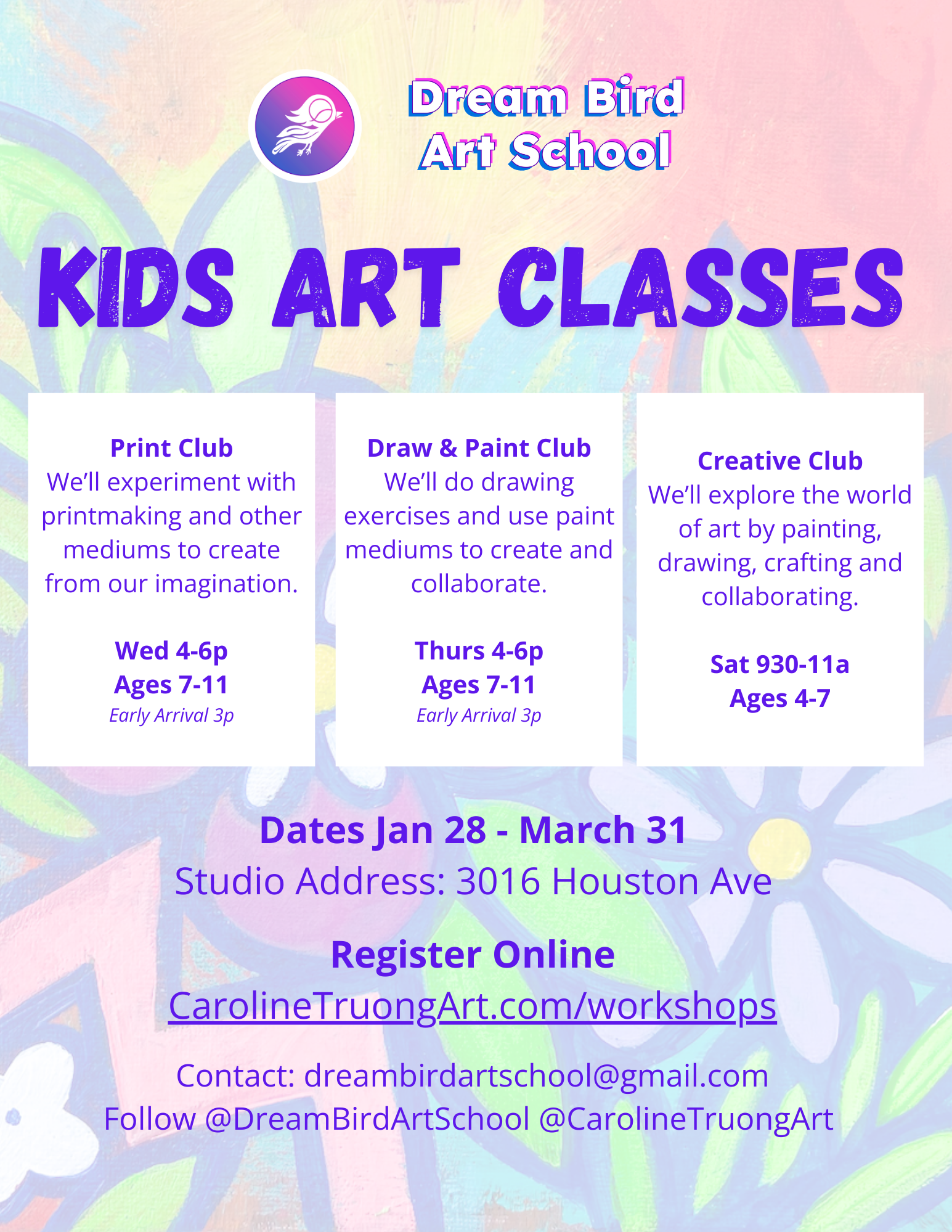 Kids Art Classes Houston Texas