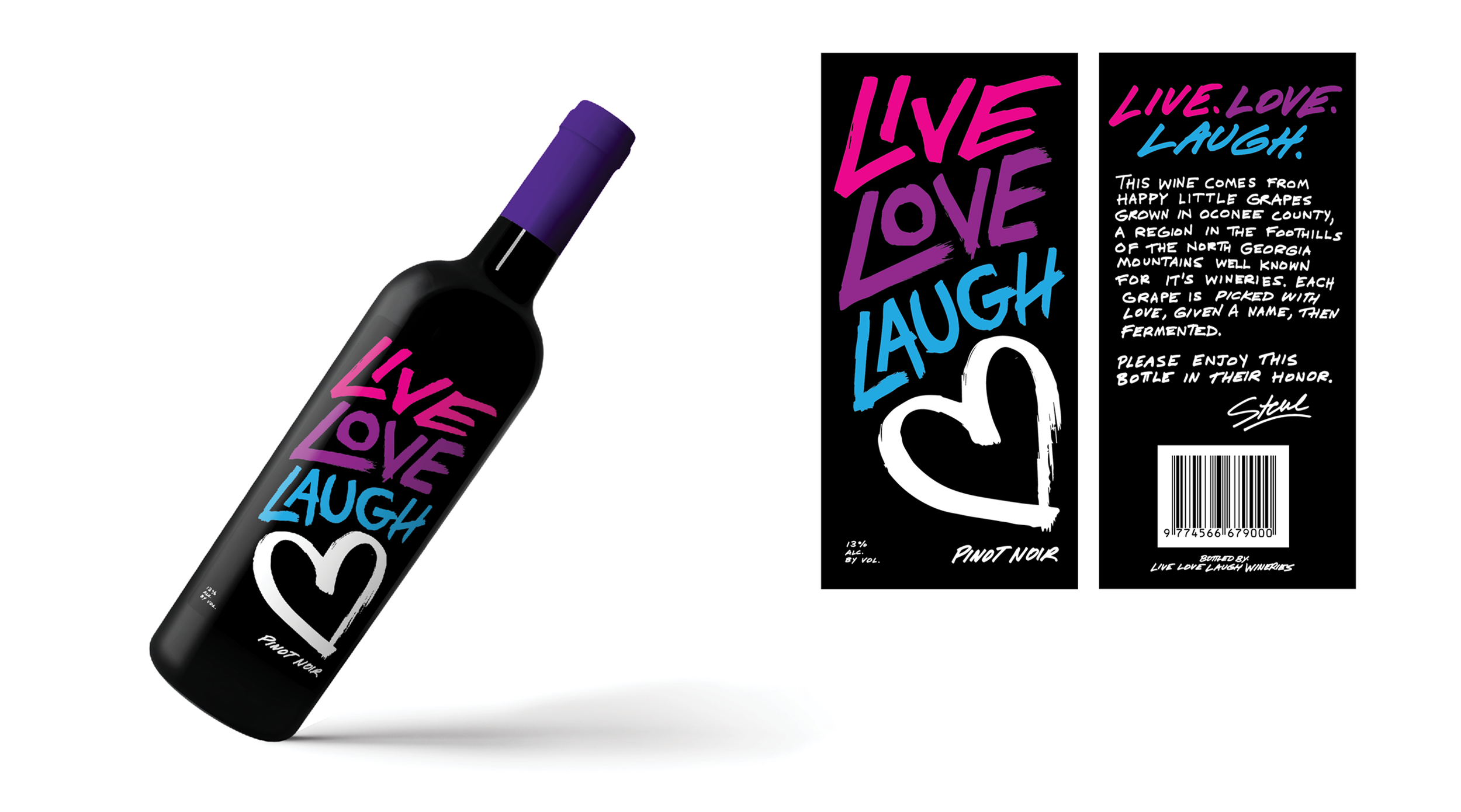 Wine Bottle Label (Ambitions, Season 1 - OWN)