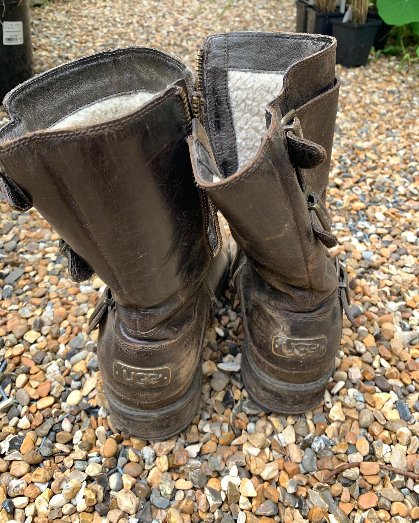 These boots are about to get some Sunday action planting up my Autumn pots.
