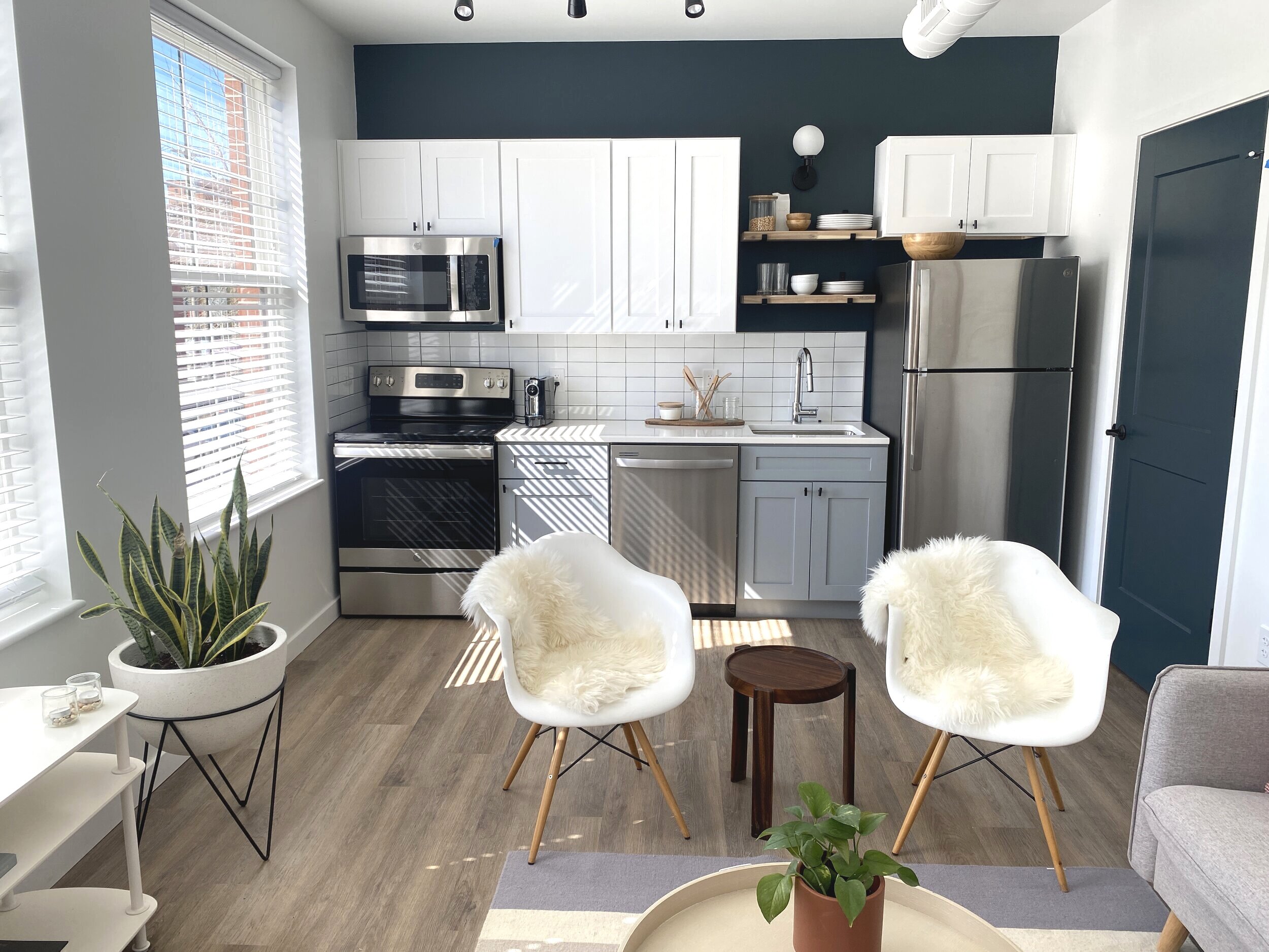 308 Miltenberger Apartments - 1BR living kitchen