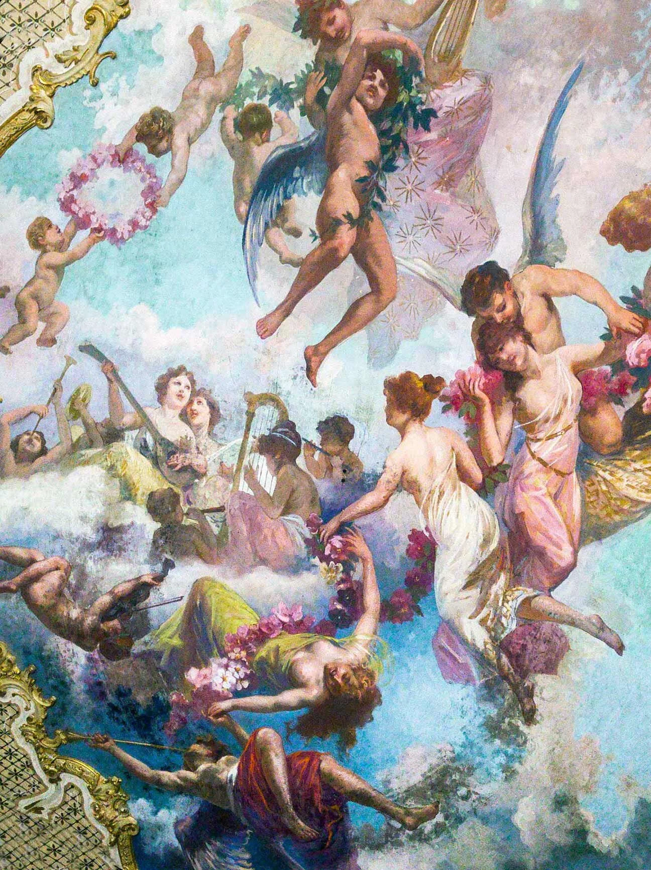 Pisani Ciancio Palace ball room fresco detail.jpg