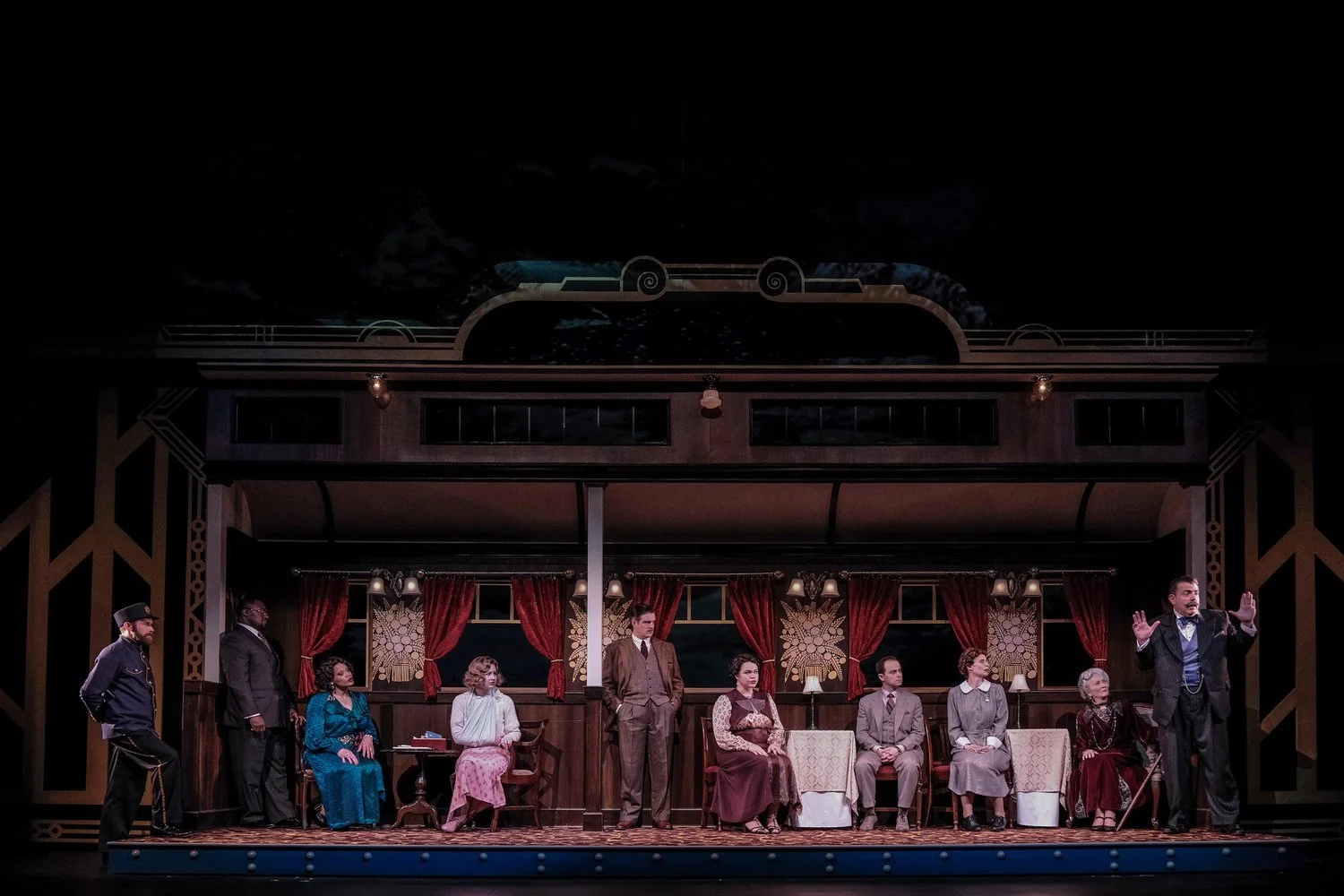 Murder on the Orient Express at Syracuse Stage