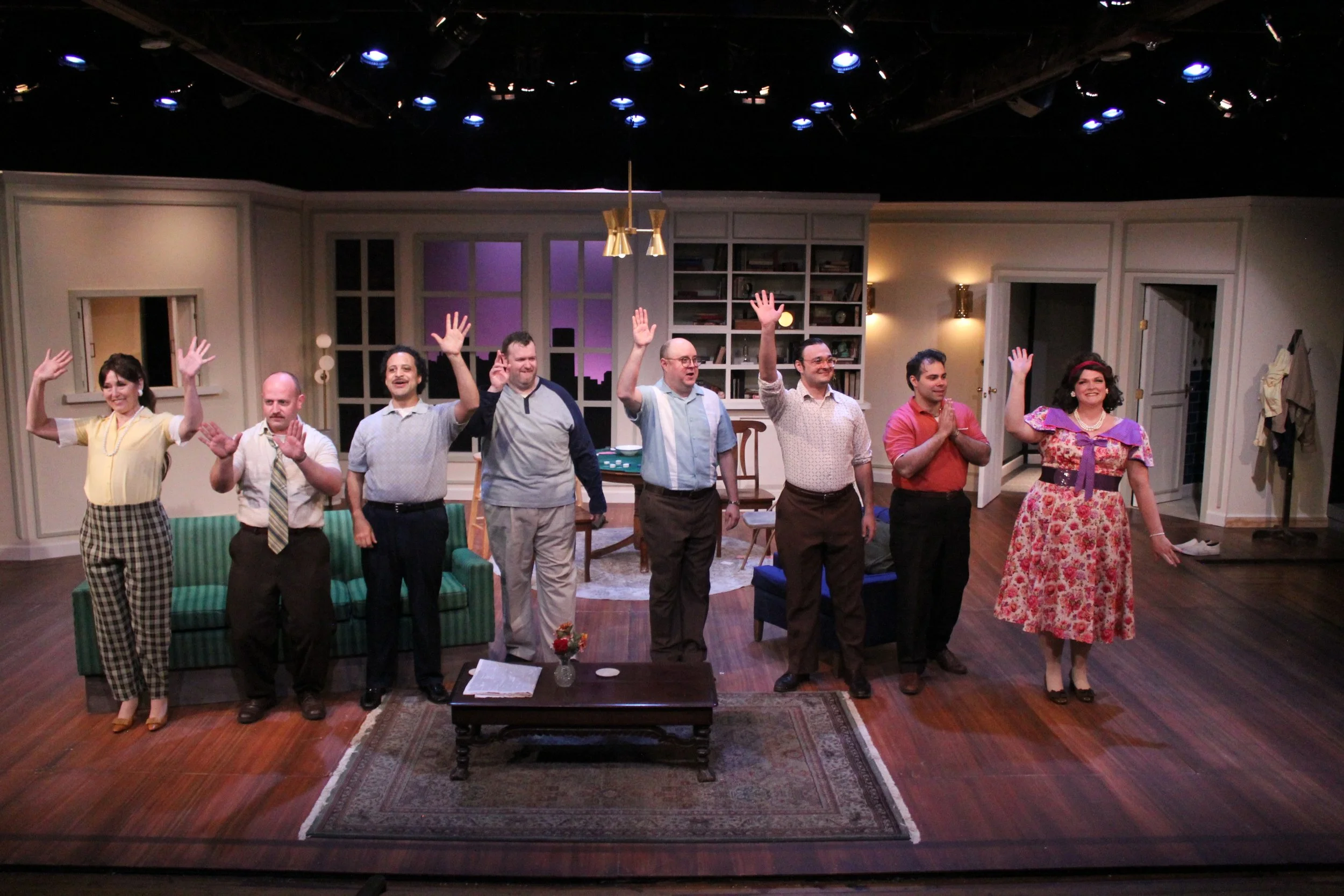 The Odd Couple at Cortland Repertory Theatre