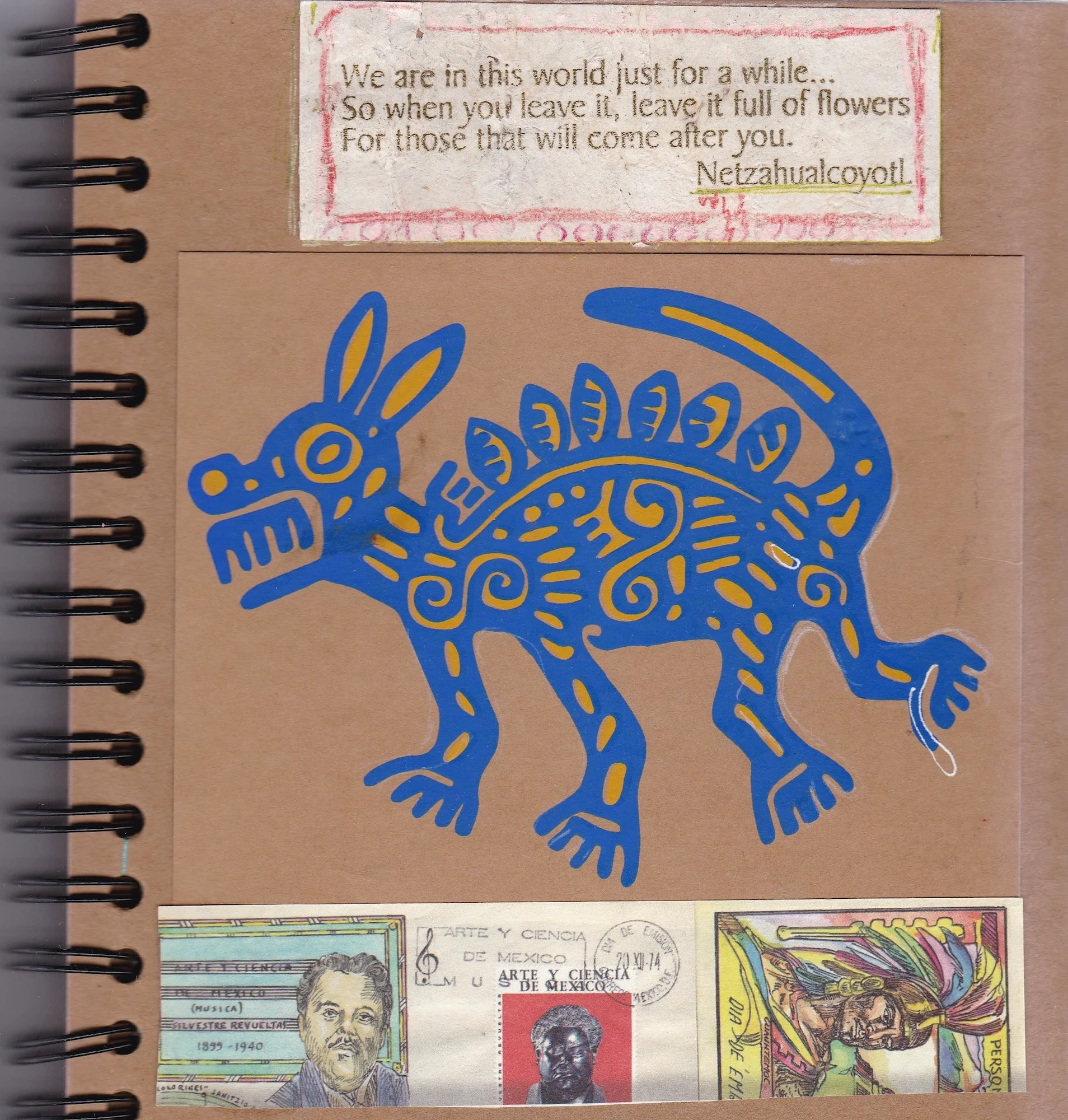 Xoloitzcuintli, companion dog of the Aztecs, accompanying humans through the dangers of the world of death, toward the evening star in the heavens.