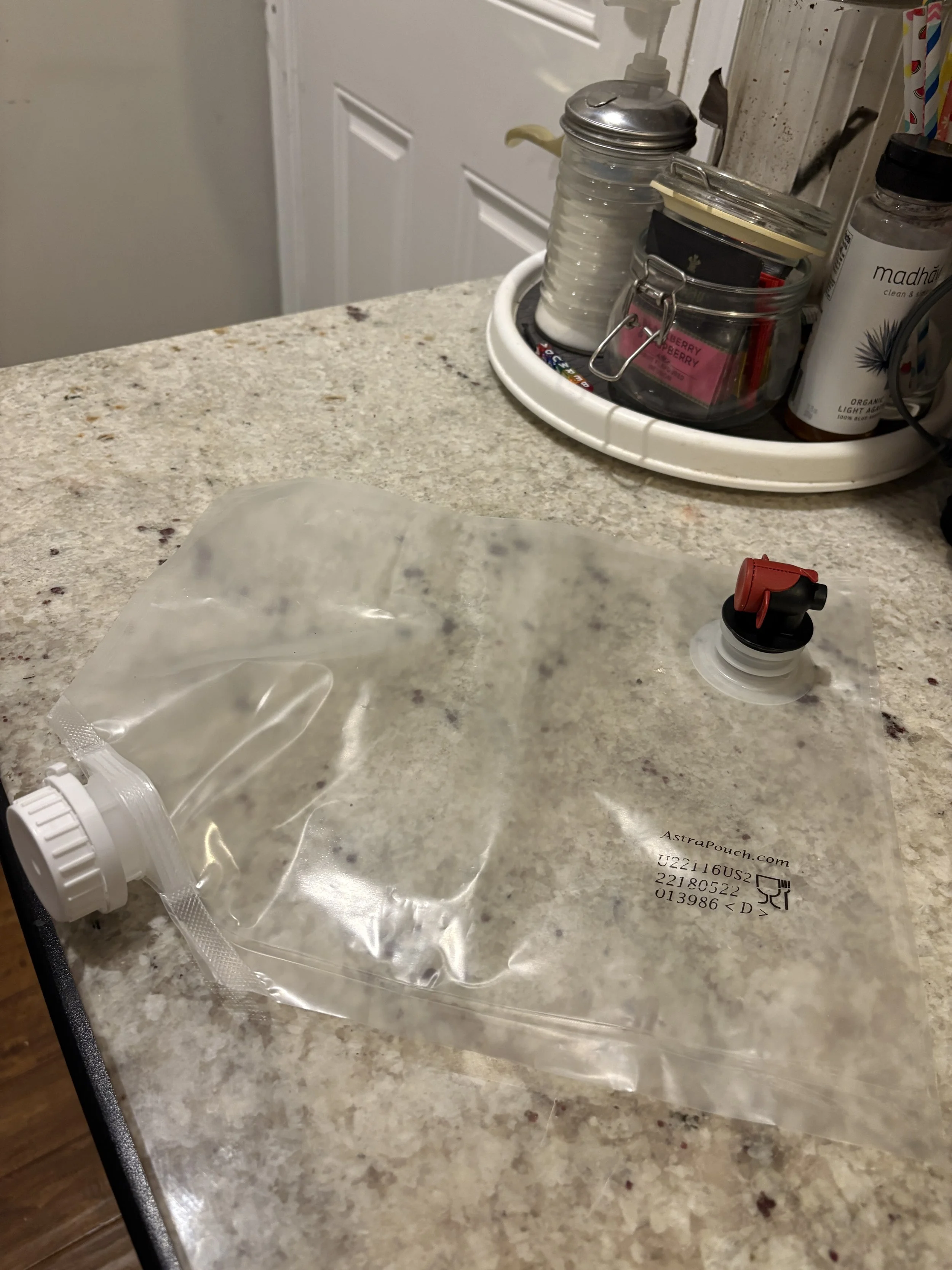 Refillable Liquid Bladder