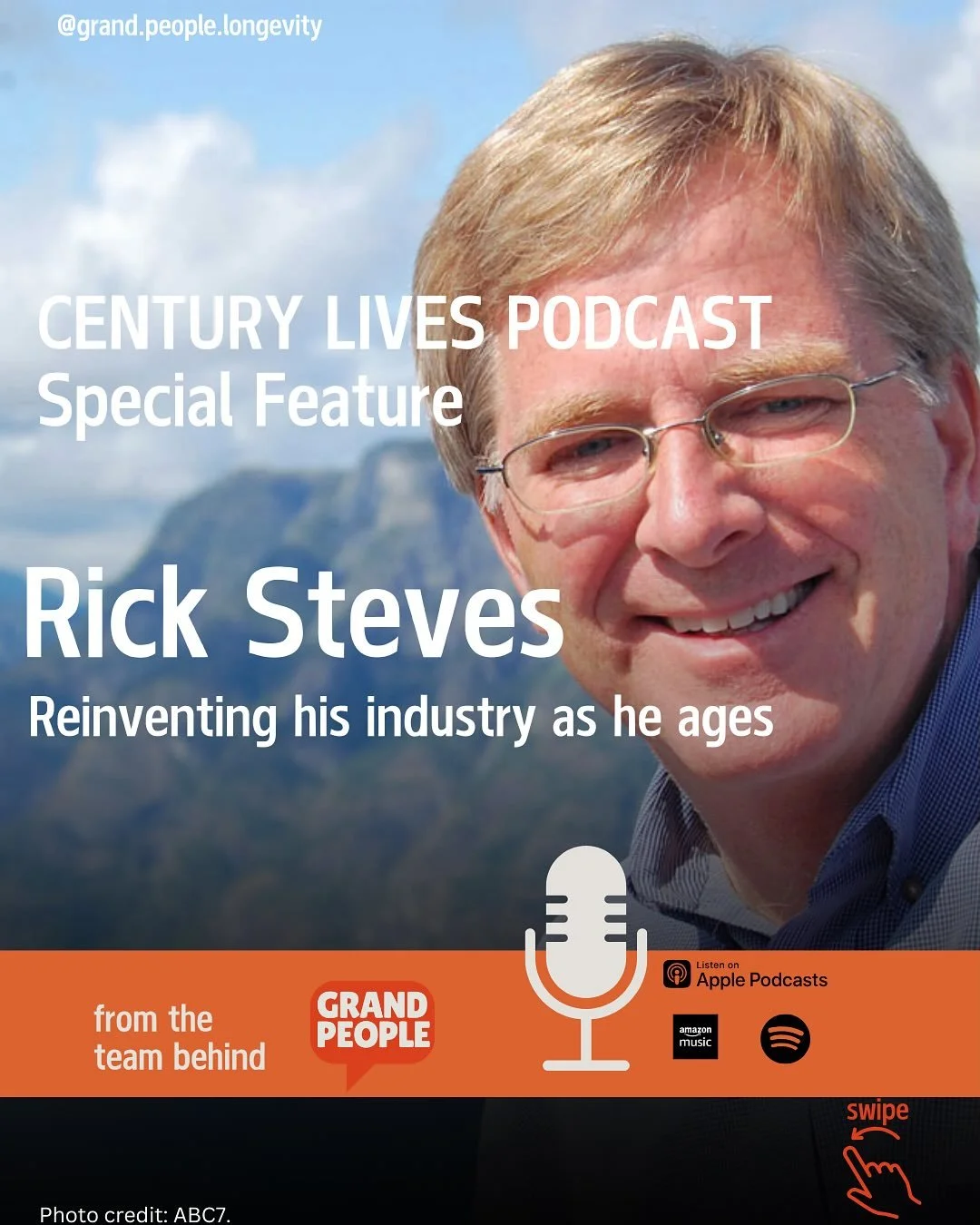 Rick Steves has traveled all over the world.

After decades of inspiring travel and cultural curiosity, Rick&rsquo;s journey is far from over. Swipe thru to see his thoughts on adventure, aging, and finding meaning through travel&hellip; ✈️🗺️💬