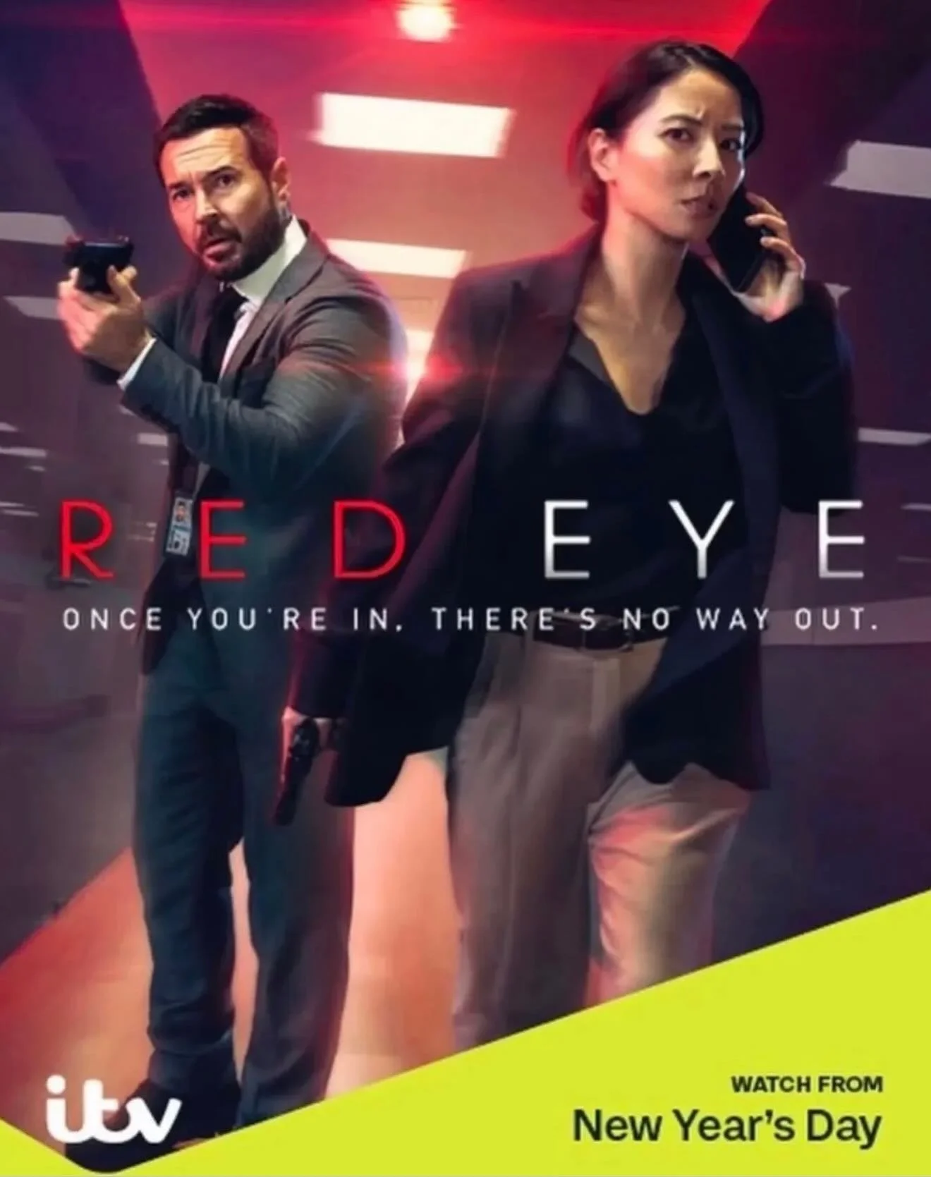 Red Eye Season 2 🎬 designed by @jutta_russell_makeup 🩷 
Out on @itv now 🎬
thank you for having me on board for some dailies in the crowd room! @jutta_russell_makeup 

Had a blast with Juttas amazing team in 2025🥰

@samsamsonmakeup @ambermdmakeup 