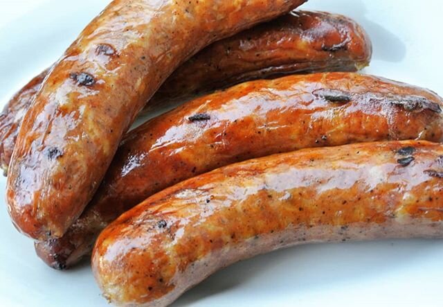 Perfectly cooked sausage from Continental Gourmet Sausage