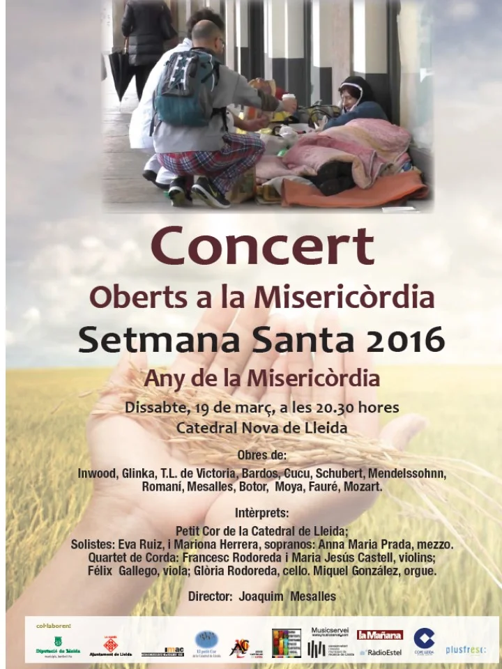 CONCERT DEL PETIT COR A BENEFICI DE LA XARXA D'ENTITATS CRISTIANES D'ACCIÓ CARITATIVA