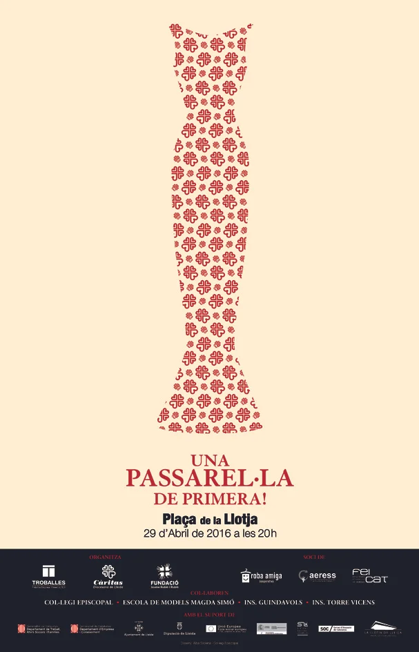 DESFILADA DE MODA AMB ROBA RECUPERADA ORGANITZADA PER TROBALLES E.I