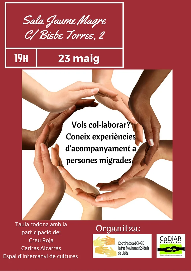 TAULA RODONA: ACOMPANYAMENT A PERSONES MIGRADES