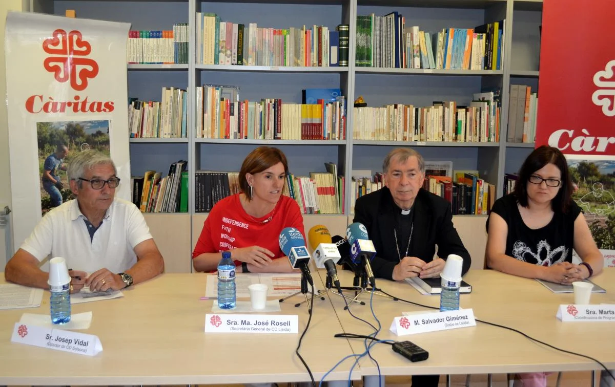 LES CÀRITAS DIOCESANES DE SOLSONA, URGELL I LLEIDA DENUNCIEN LES CRONIFICACIÓ DE LA POBRESA