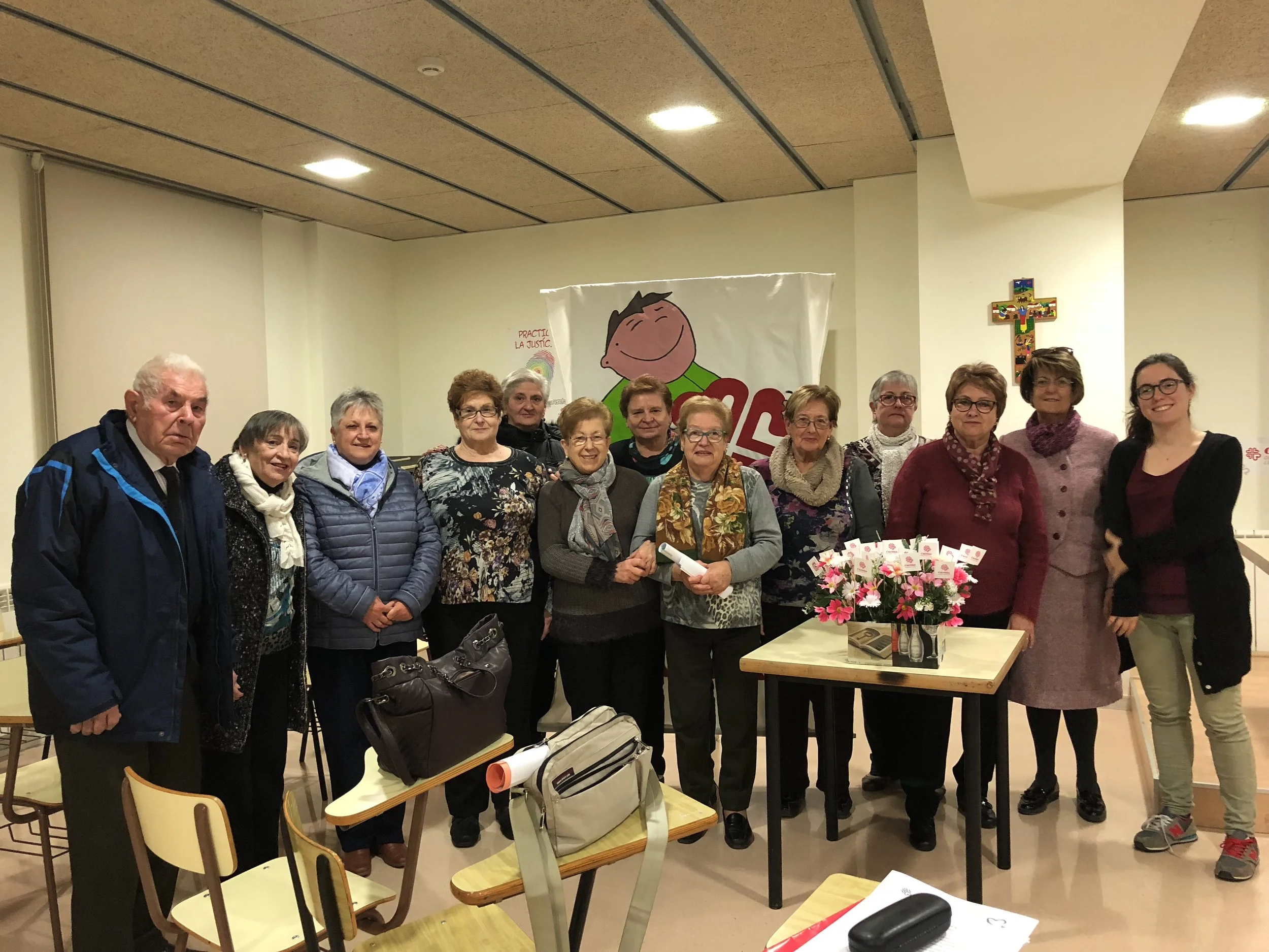 L’última coordinadora de Càritas Parroquials de l’any ens prepara per Nadal