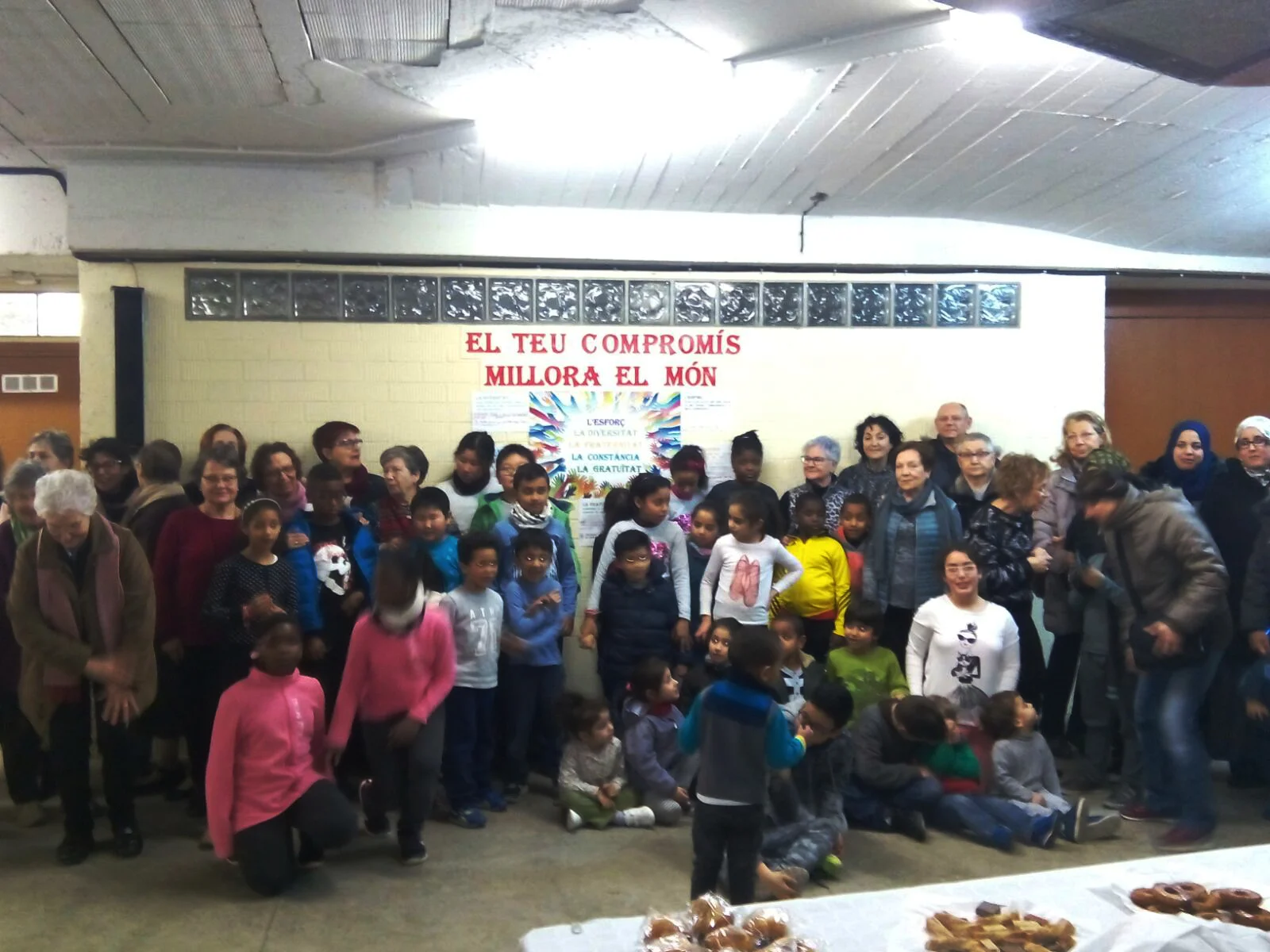 El projecte de suport escolar del Pilar i la Magdalena celebra el Nadal