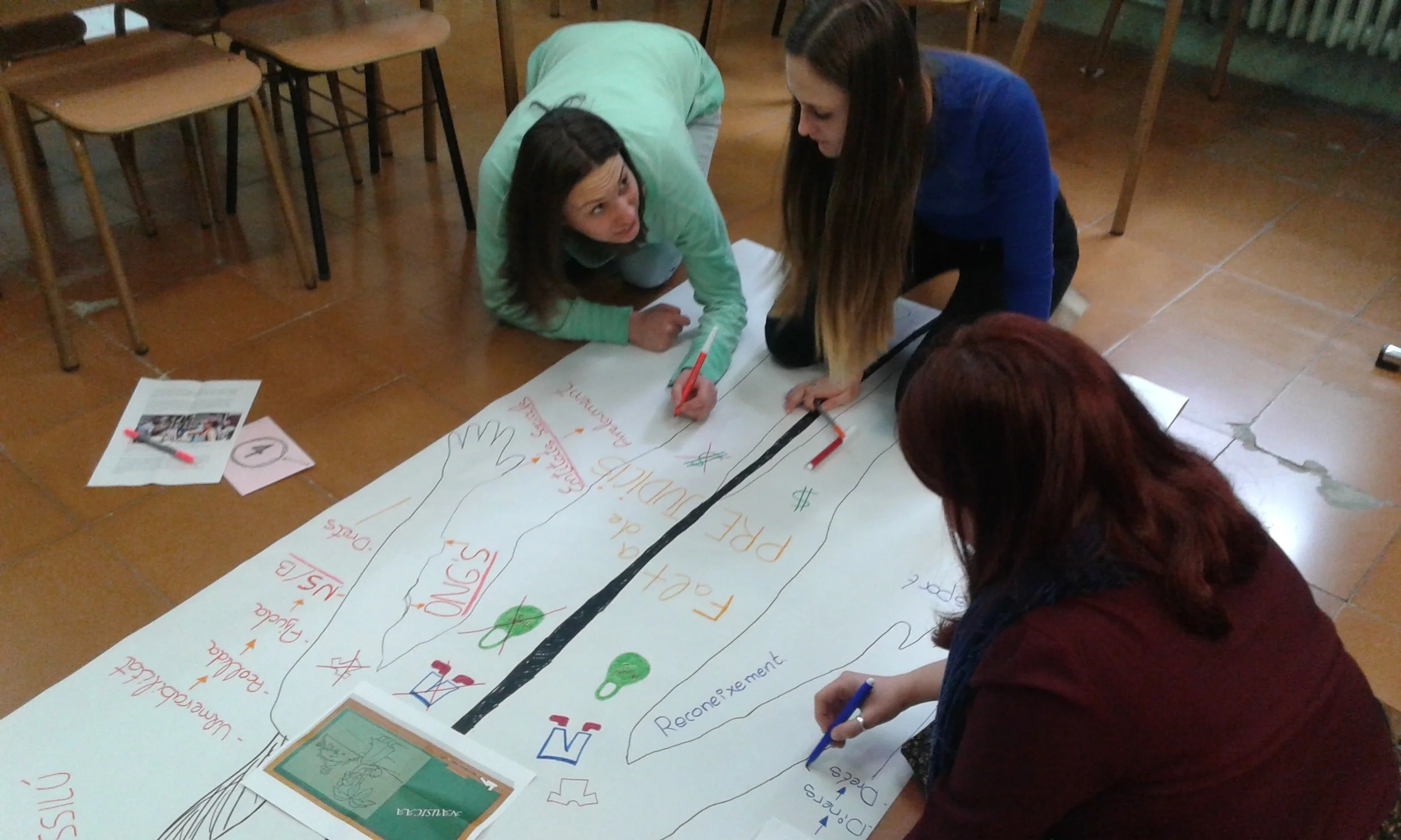 NOU  TALLER SENSIBILITZACIÓ ALUMNES CFGS INTEGRACIÓ SOCIAL DEL COL·LEGI EPISCOPAL.
