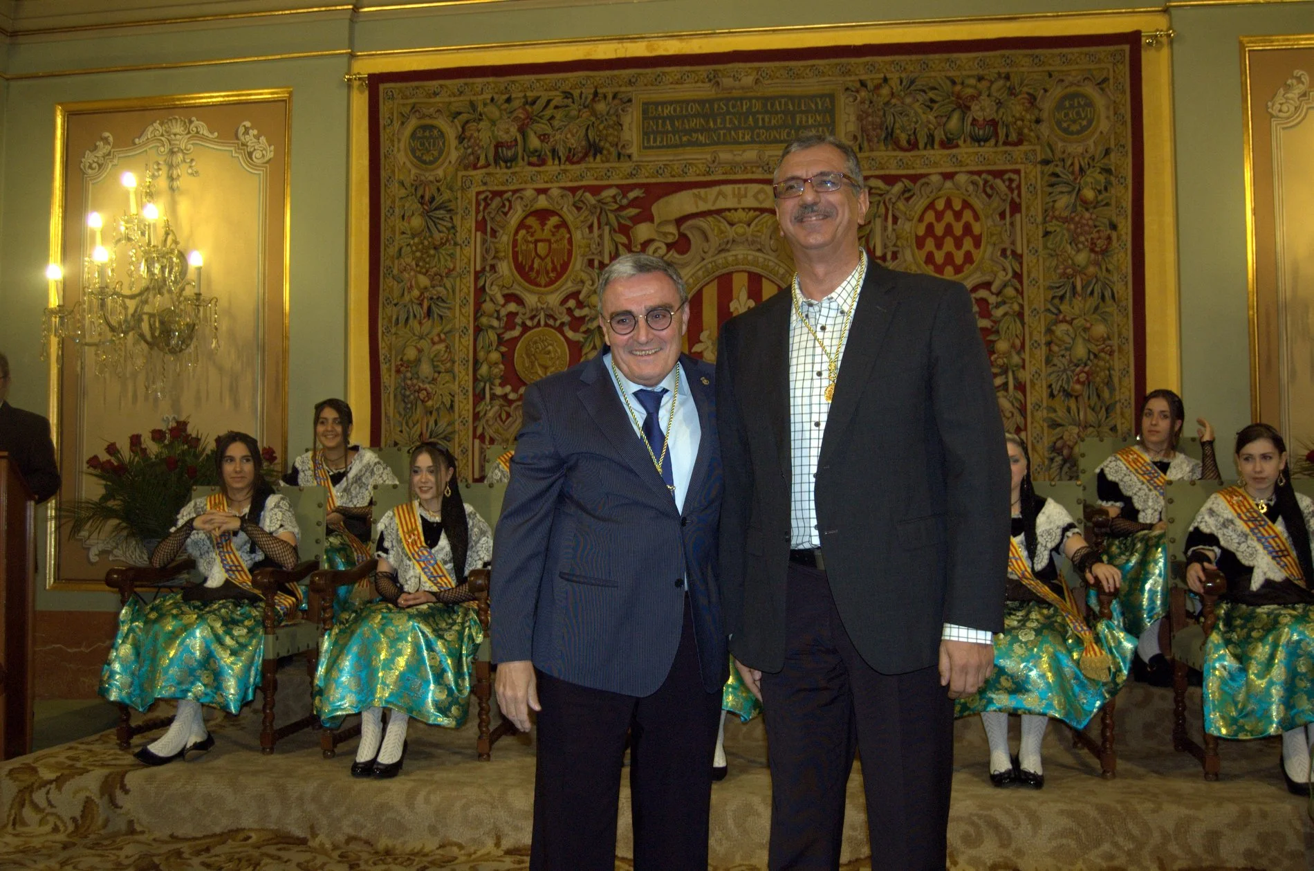 Medalla a la solidaritat de la Paeria per a exdirector de Càritas Diocesana de Lleida, Ramon Baró.